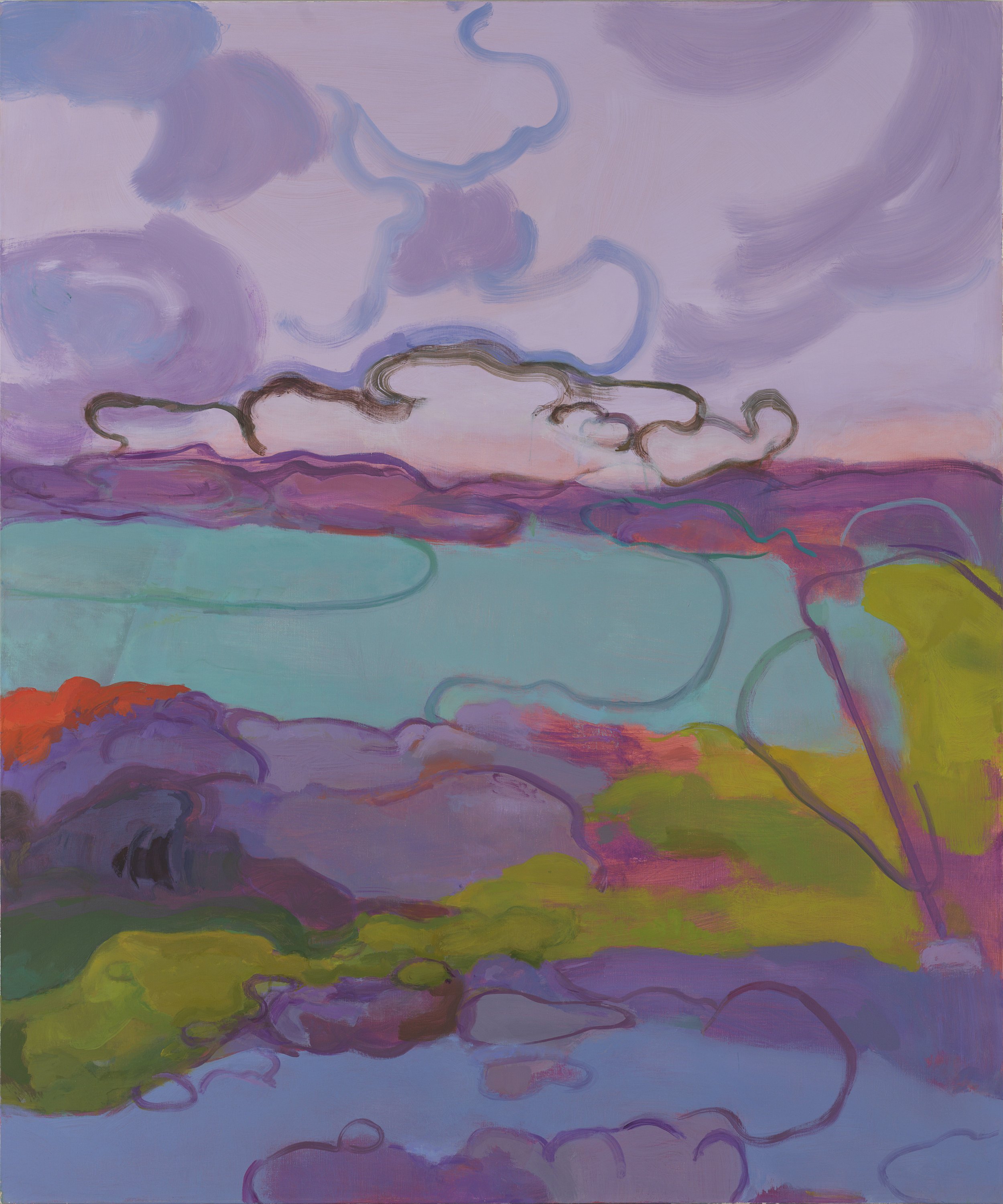 June, 2024, Oil on linen, 60 x 50 inches
