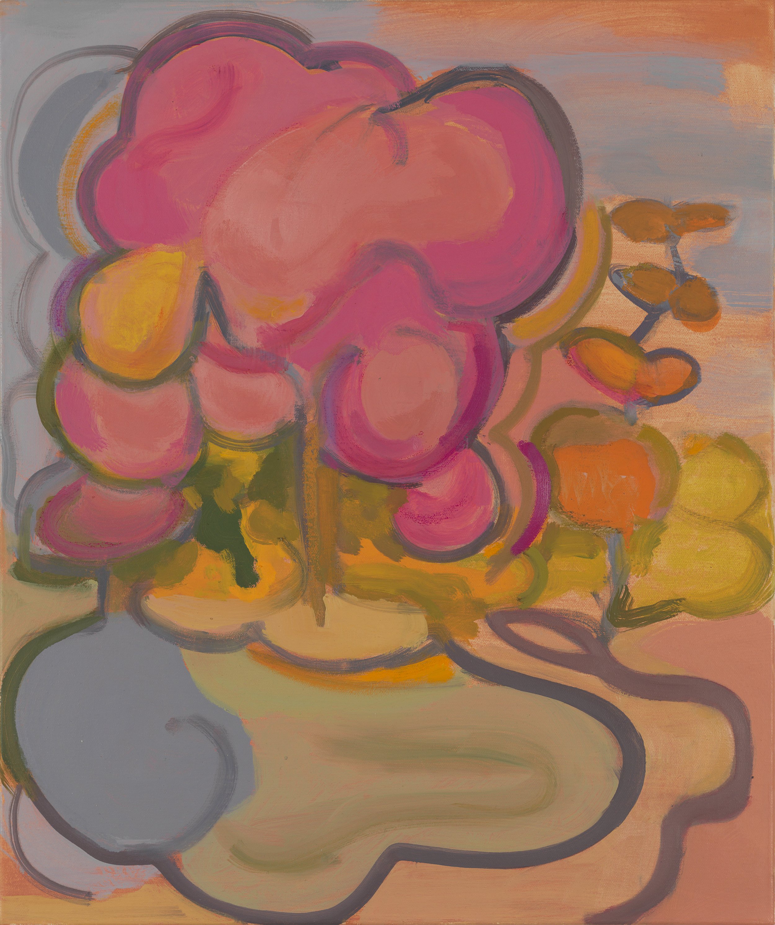 Field #154, 2024, Oil on canvas, 24 x 20 inches