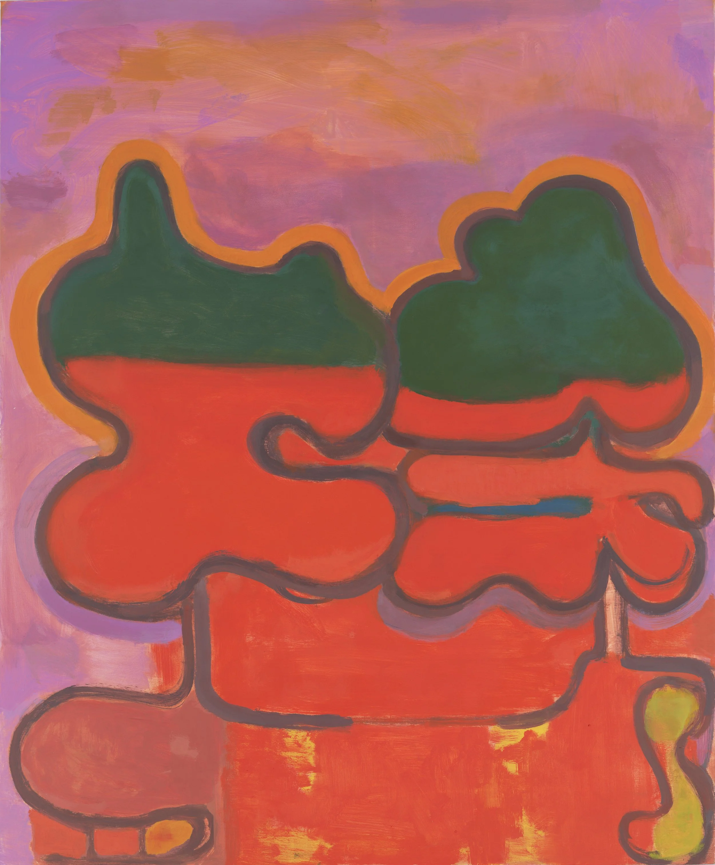 Mating, 2025, Oil on linen, 48 x 40 inches