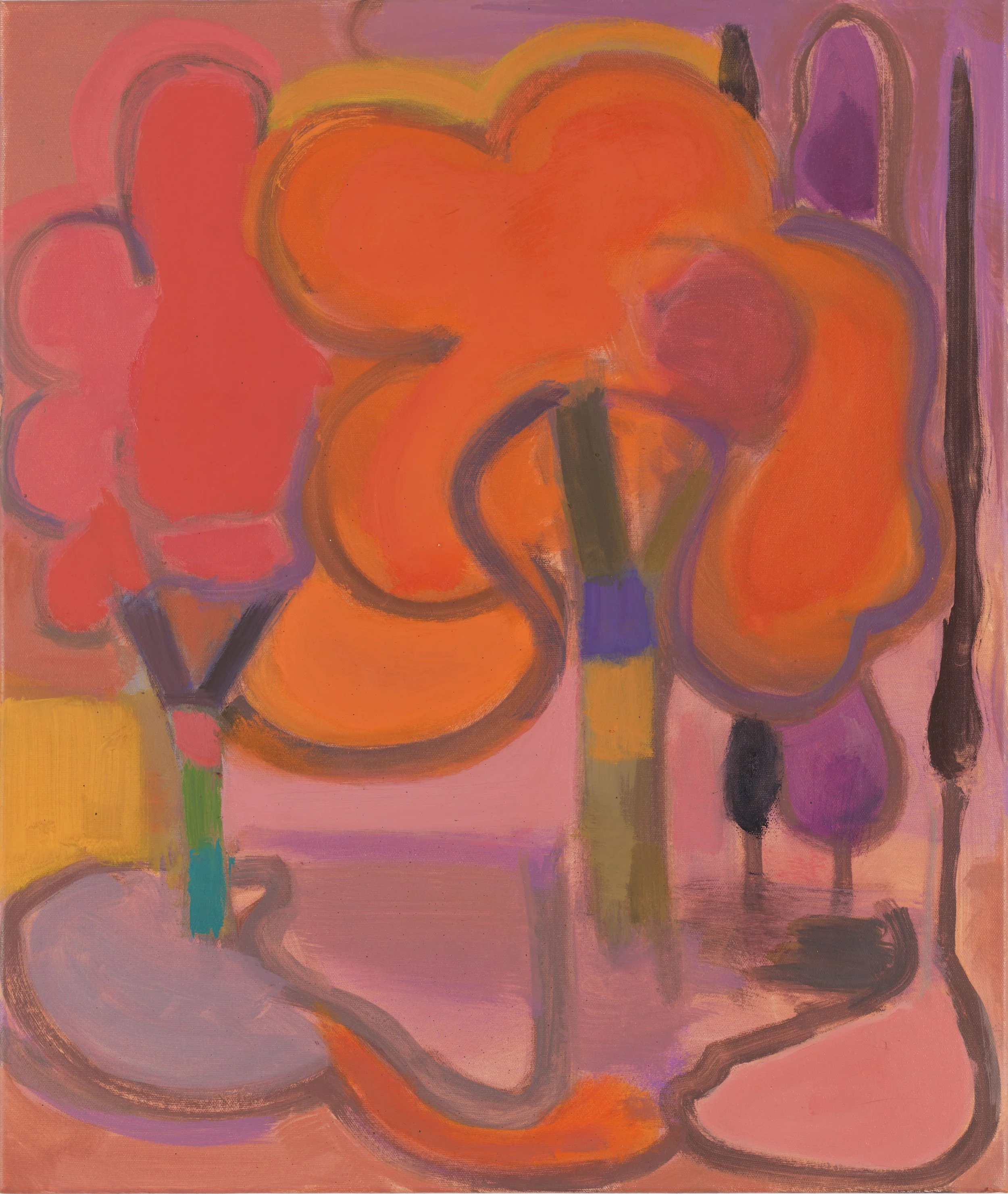 Field #197, 2026, Oil on canvas, 24 x 20 inches