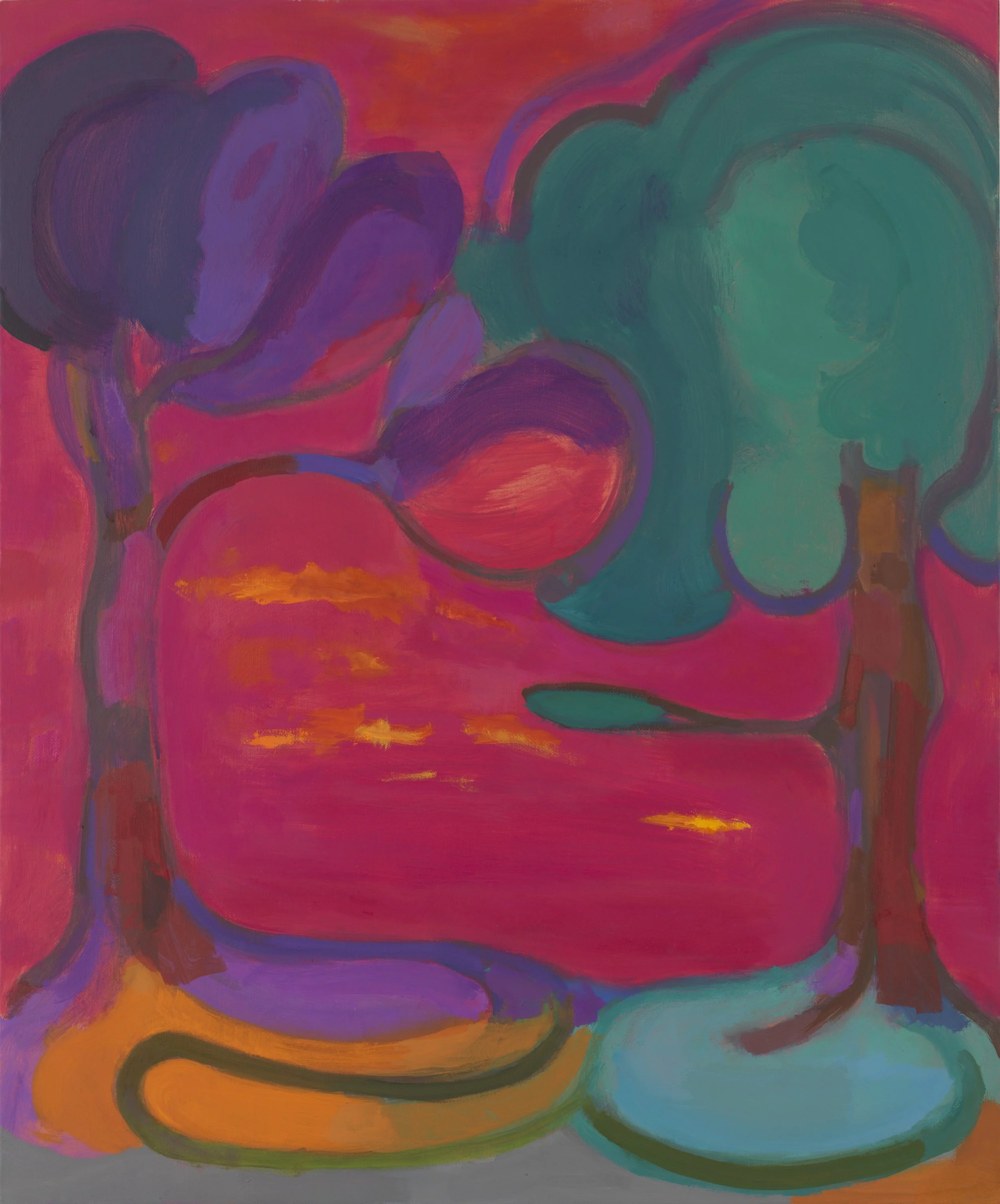 Velvet, 2026, Oil on linen, 36 x 30 inches