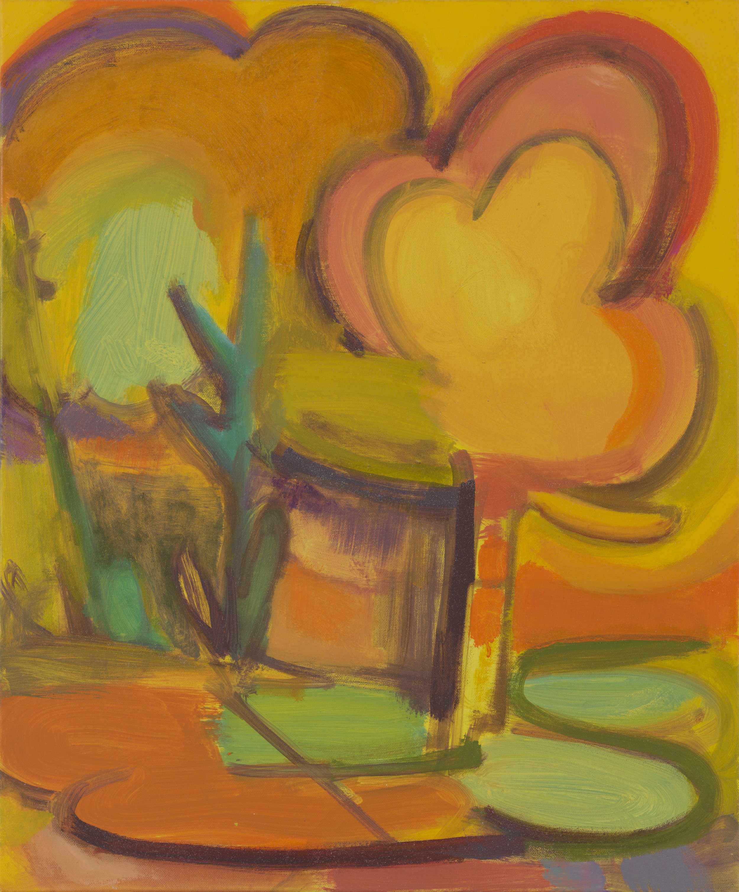 Field #199, 2026, Oil on canvas, 24 x 20 inches
