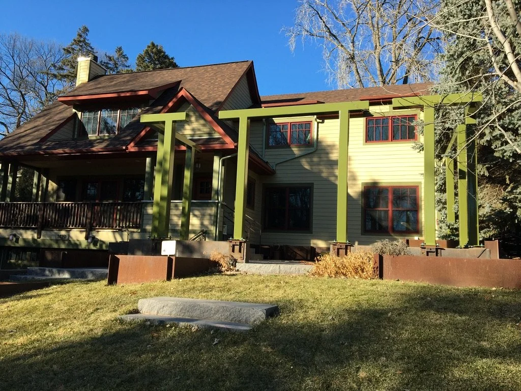 Pergola for Residence, design by artist Randy Walker.