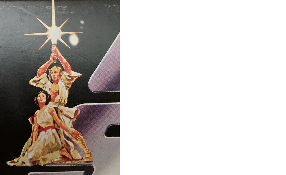  Kenner’s Luke &amp; Leia packaging graphic was unmistakably based on the Hildebrandt art. 