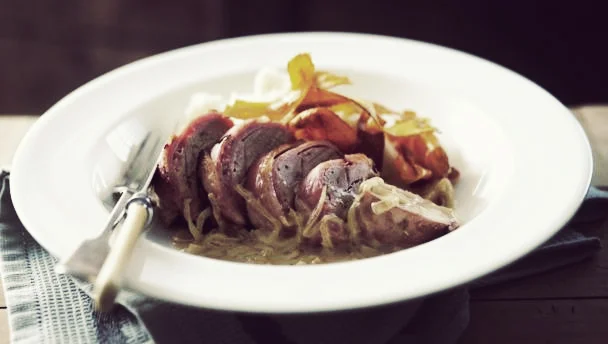 BRAISED PHEASANT IN CIDER
