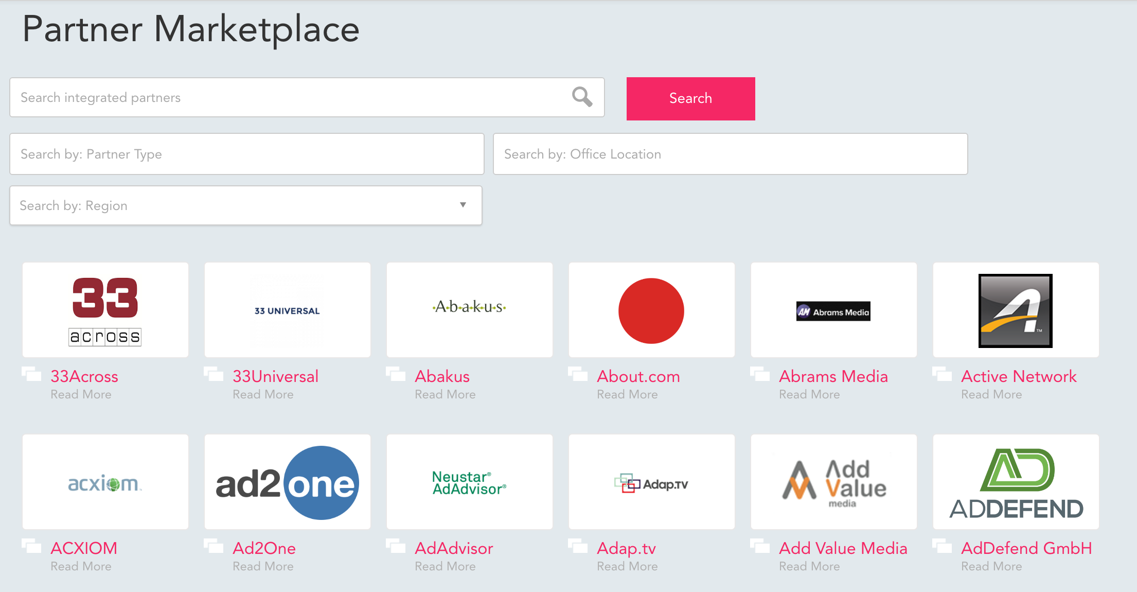 MediaMath's Partner Marketplace