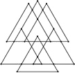 TRIANGULAR OVERLAYS SACRED GEOMETRY PATTERN