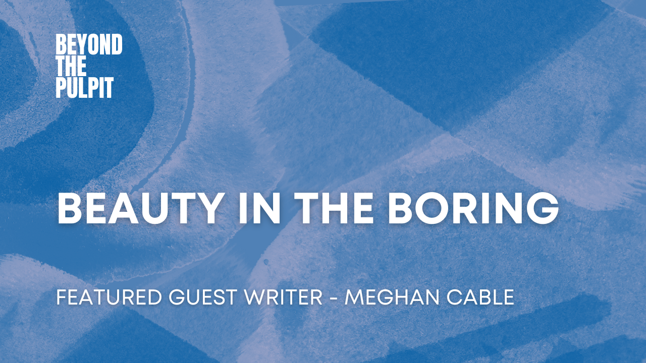 Beauty in the Boring