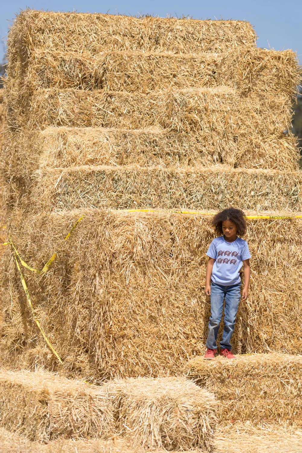 girl playing at the farm-SF Bay Area lifestyle photographs