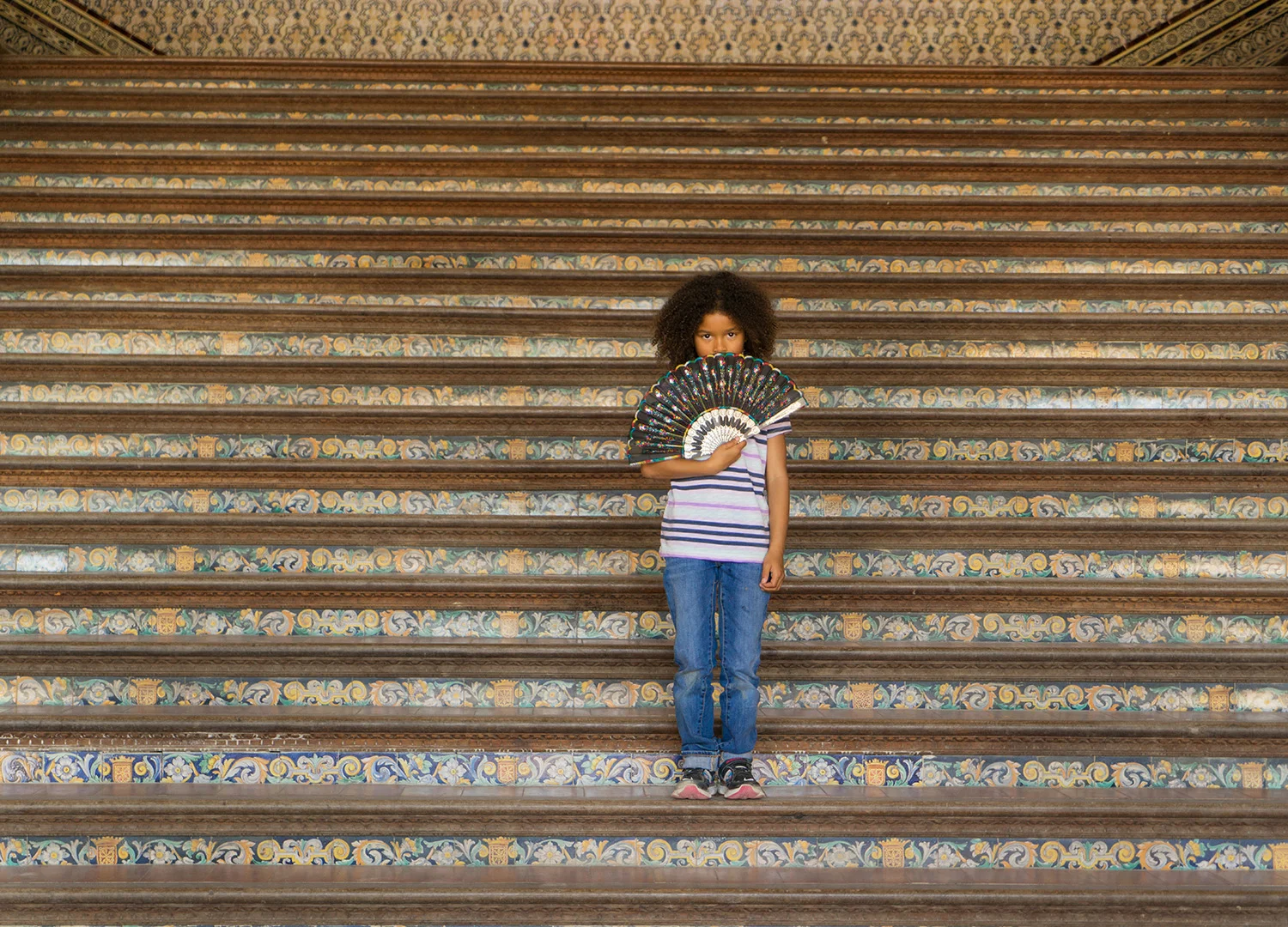 girl on stairs-children's lifestyle photography