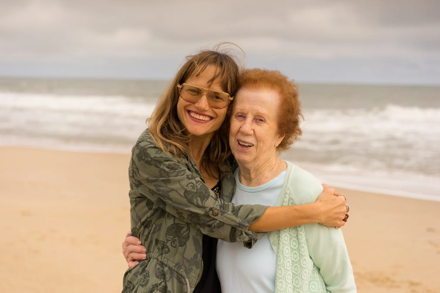 grandmother and granddaughter-Danville family photographer