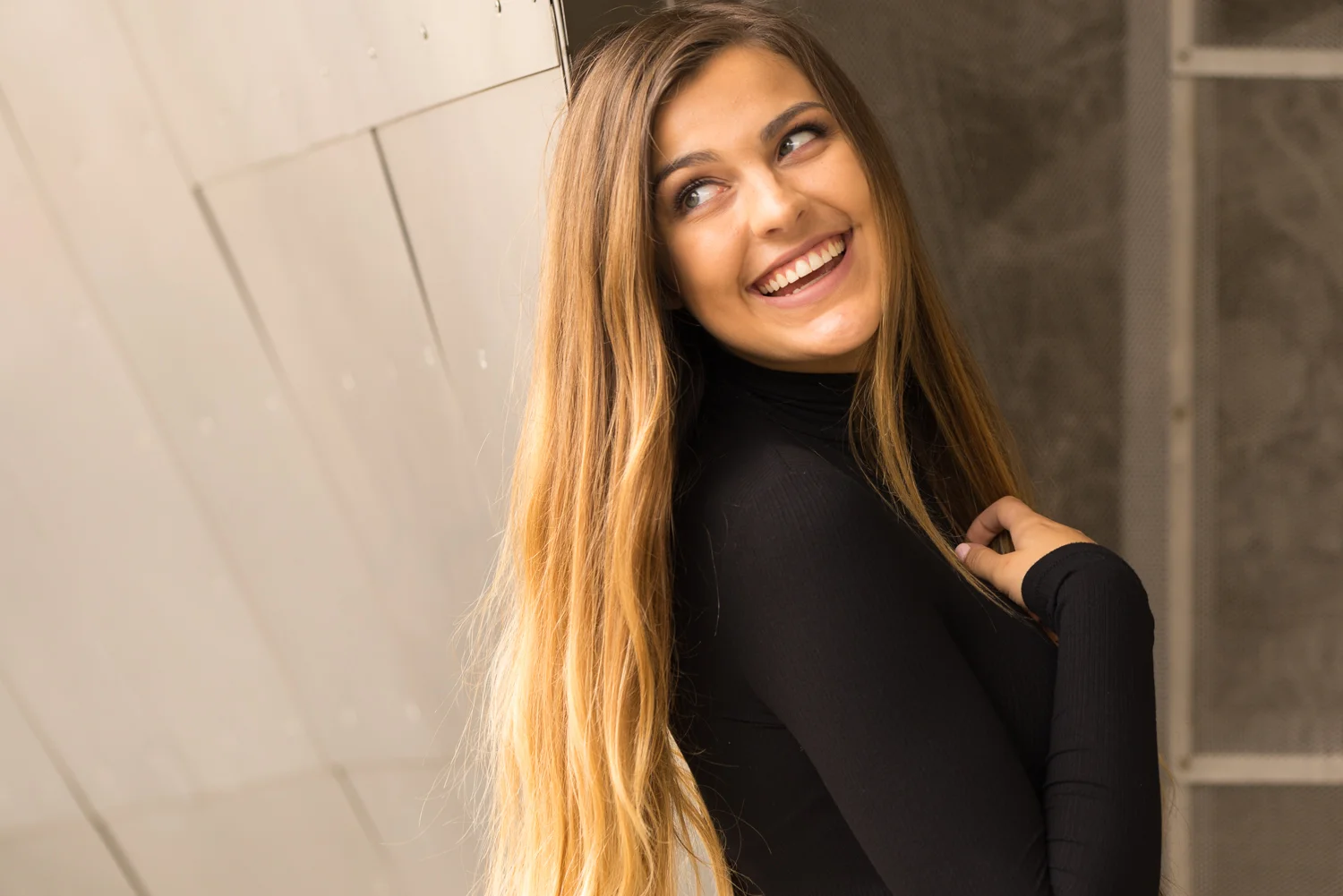 teen girl smiling-SF East Bay photos