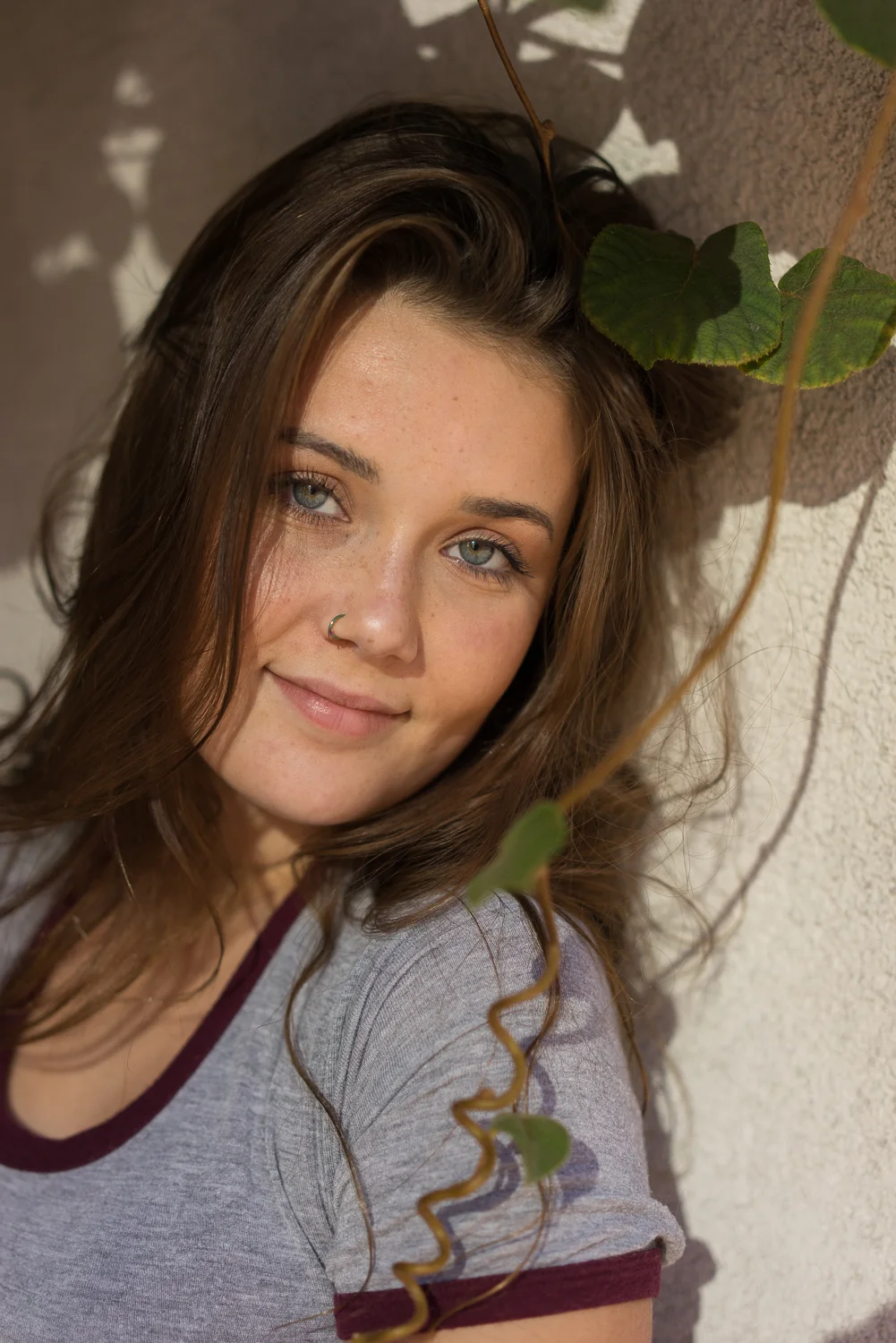 smiling teen girl - SF east bay senior portraits
