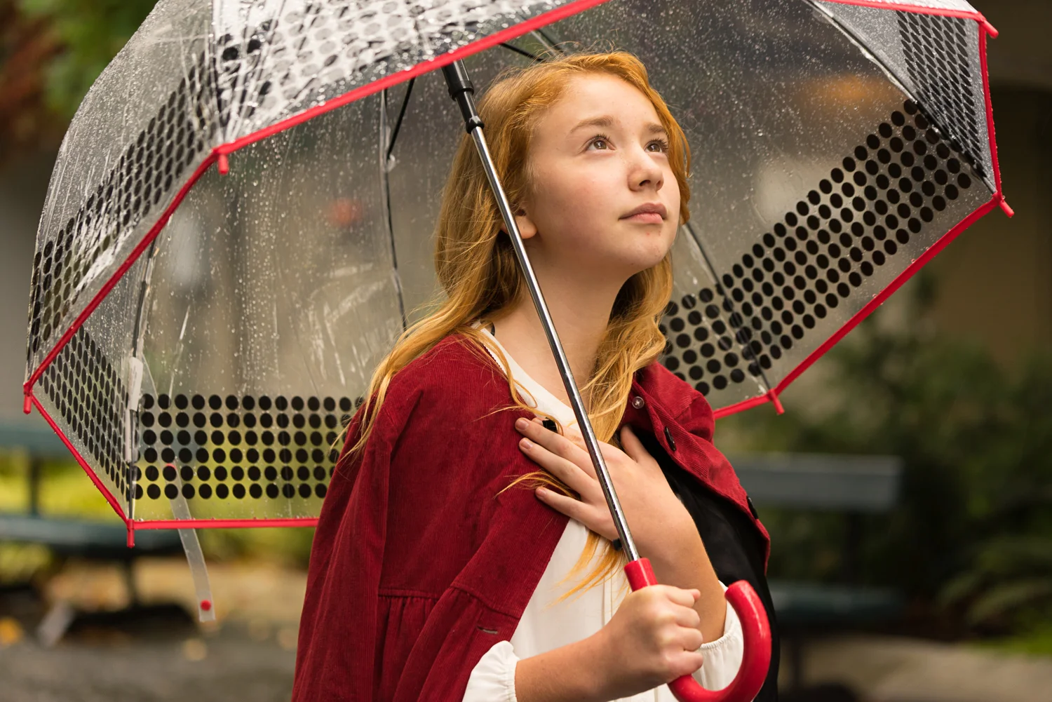 girl with umbrella - SF bay area lifestyle photographer