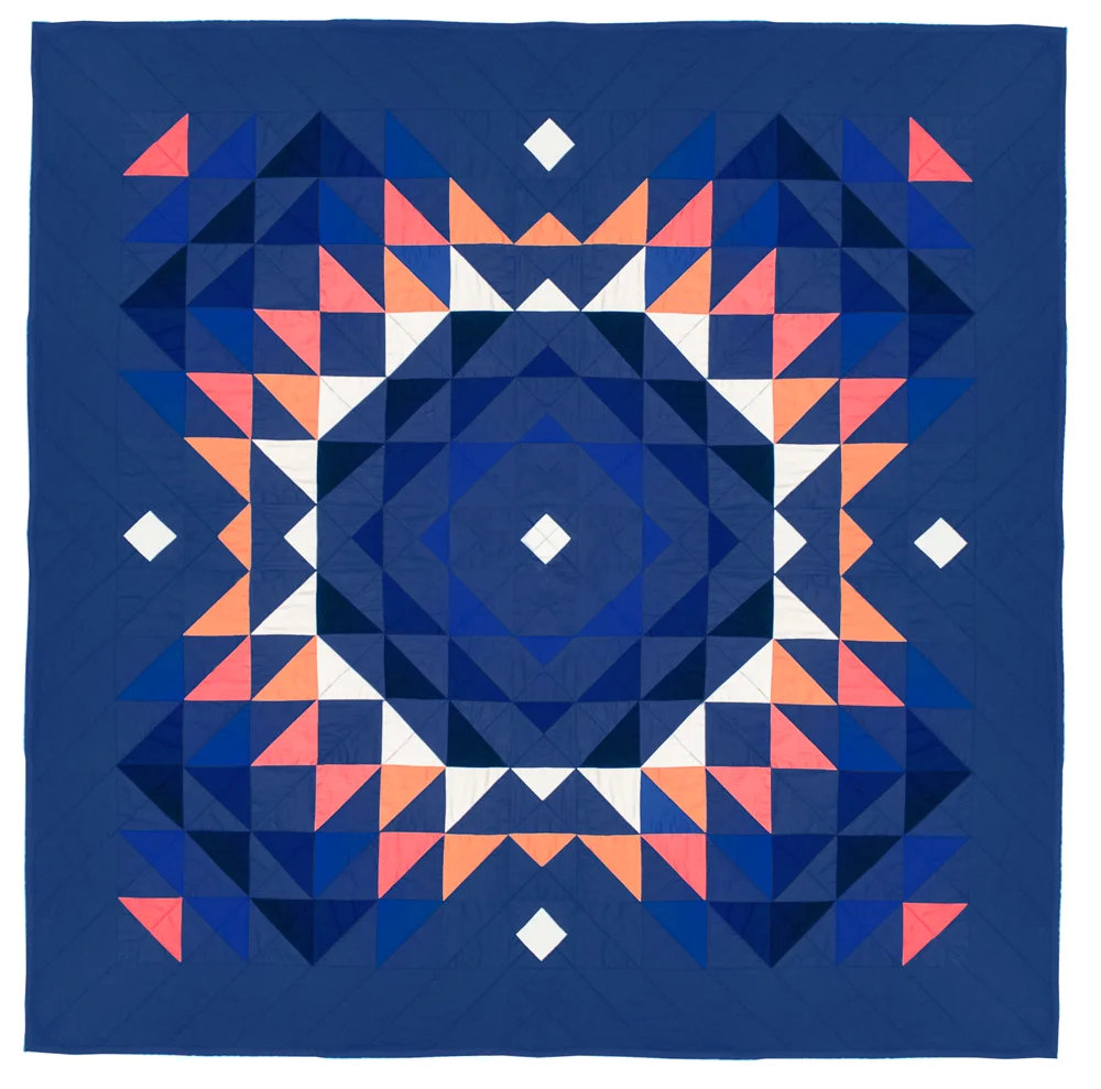 Totality Quilt in Carotene