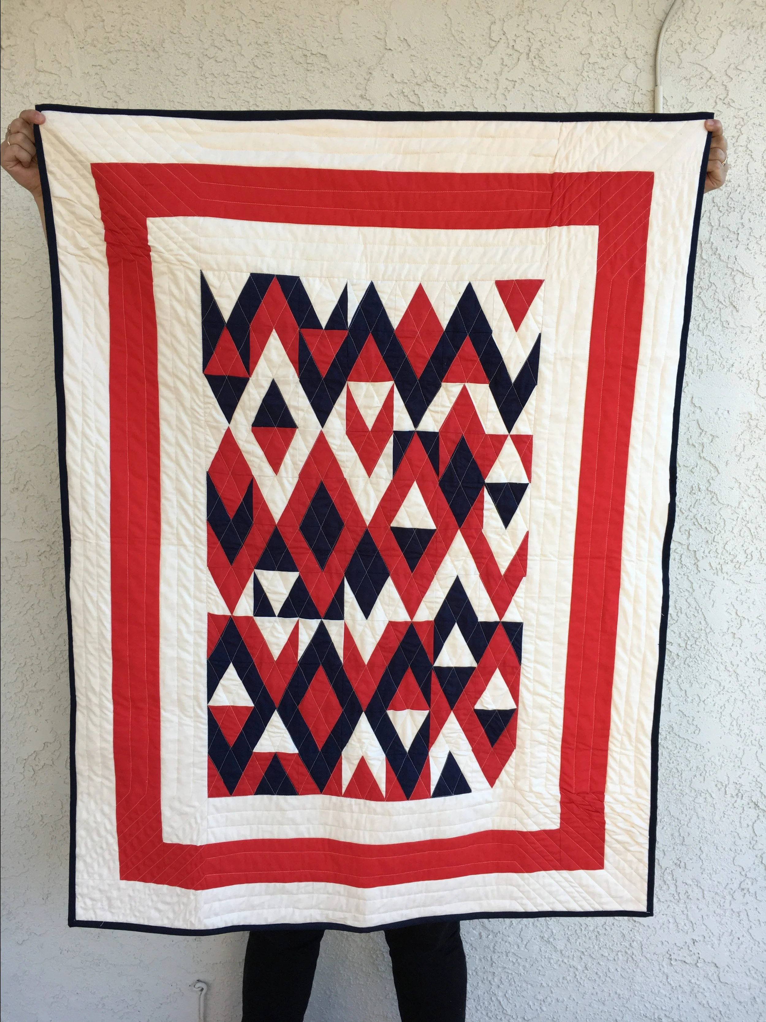 Finished Mirror, Mirror Quilt