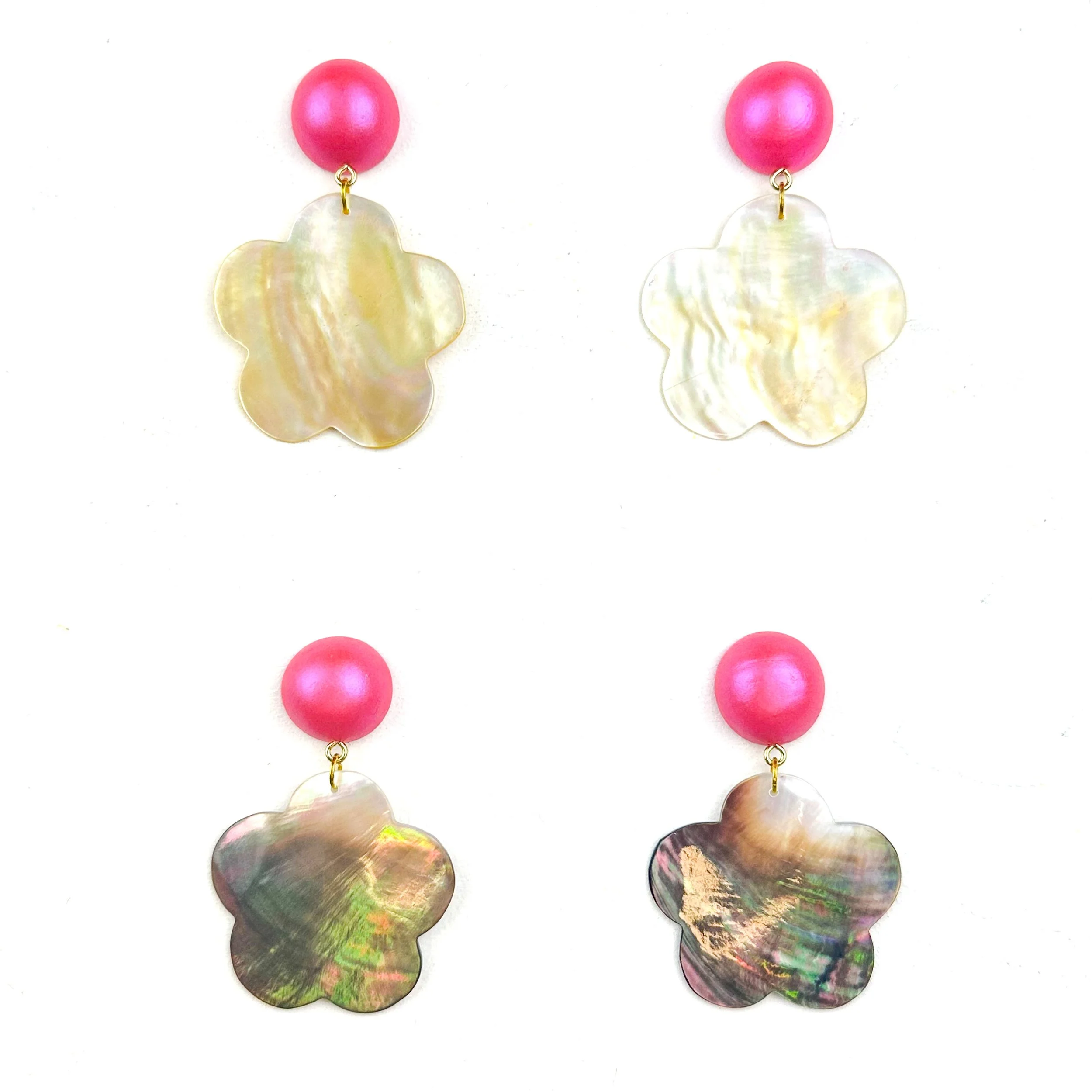 Shell Flower Earrings