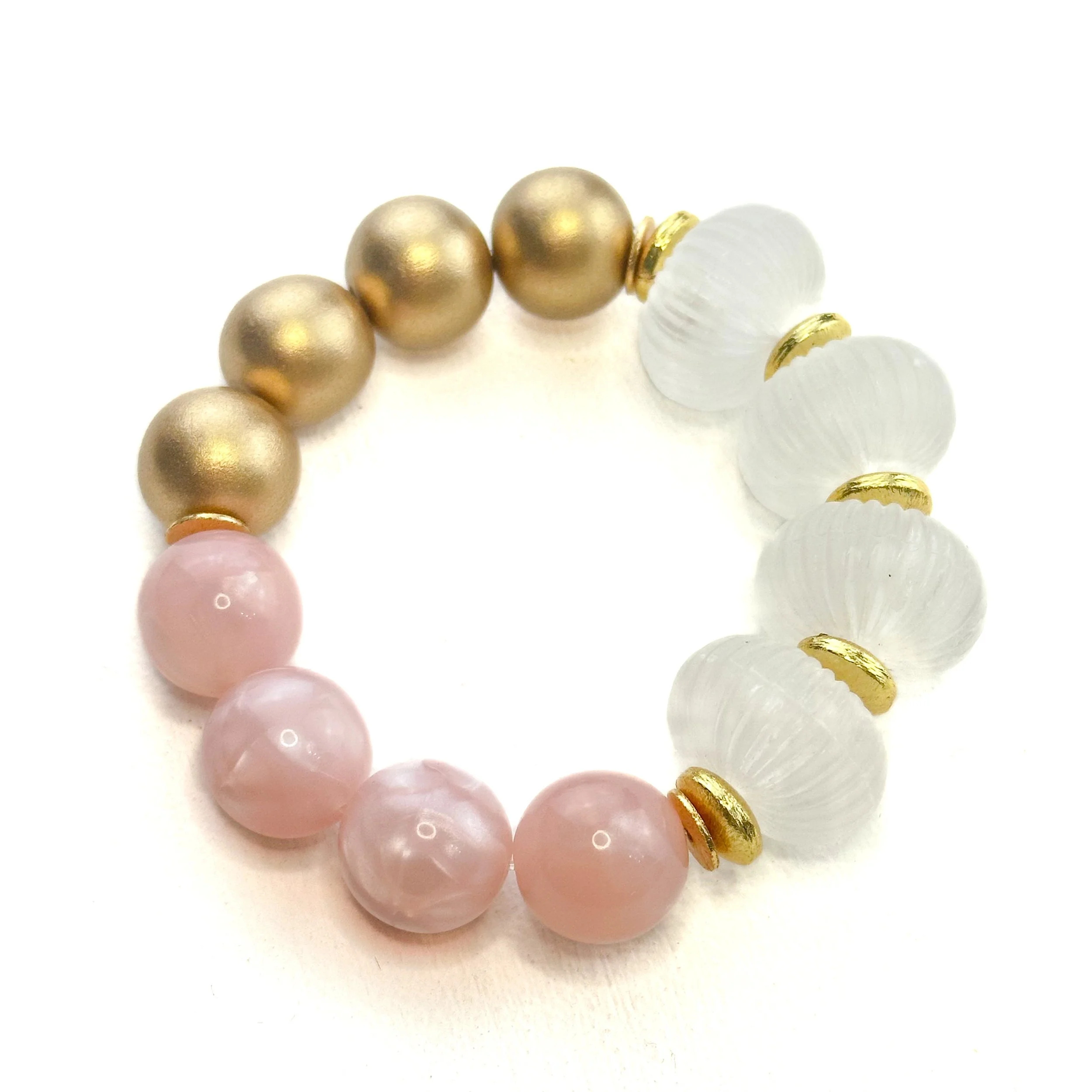 Frosted Pink Bracelet
