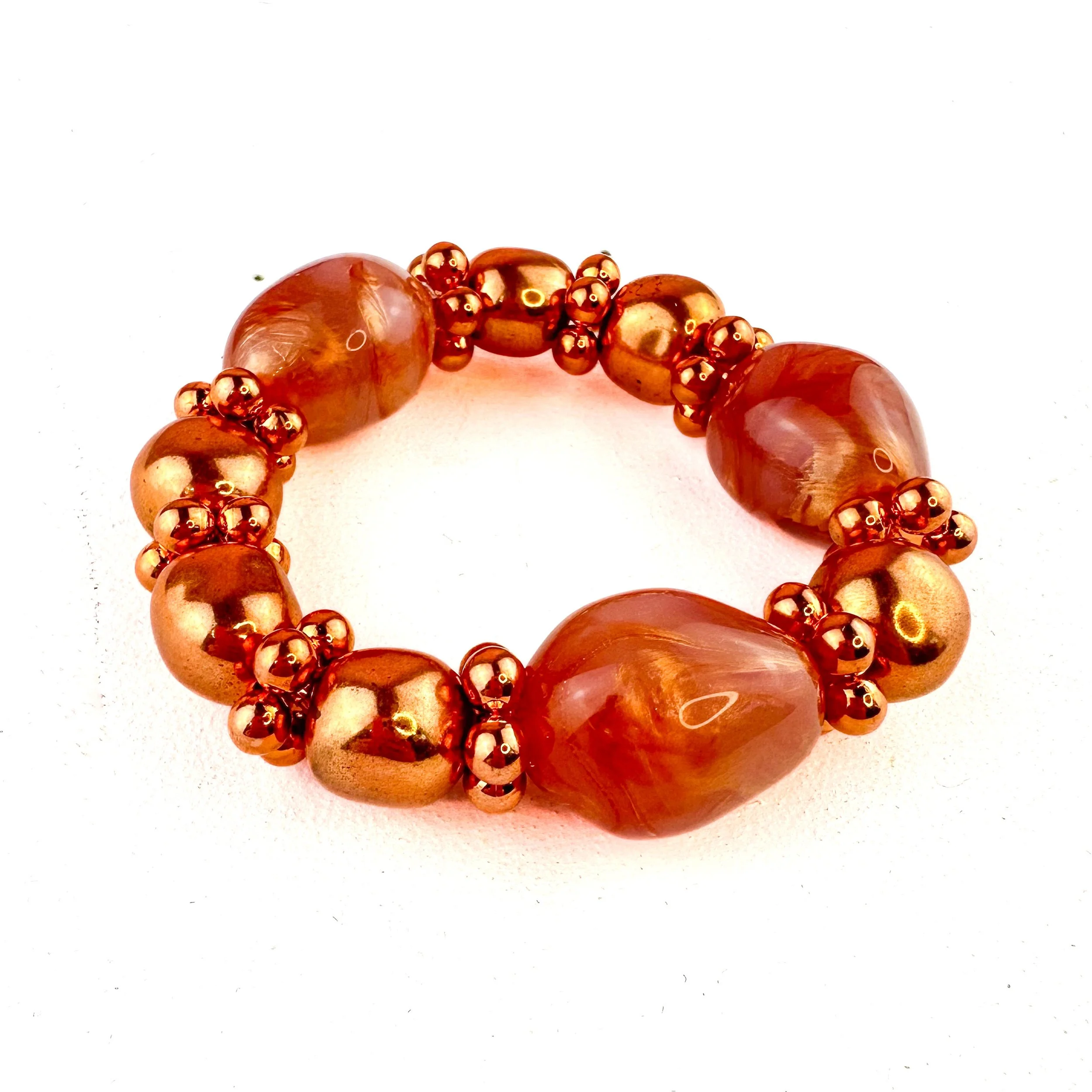 Copper Rose Bracelet
