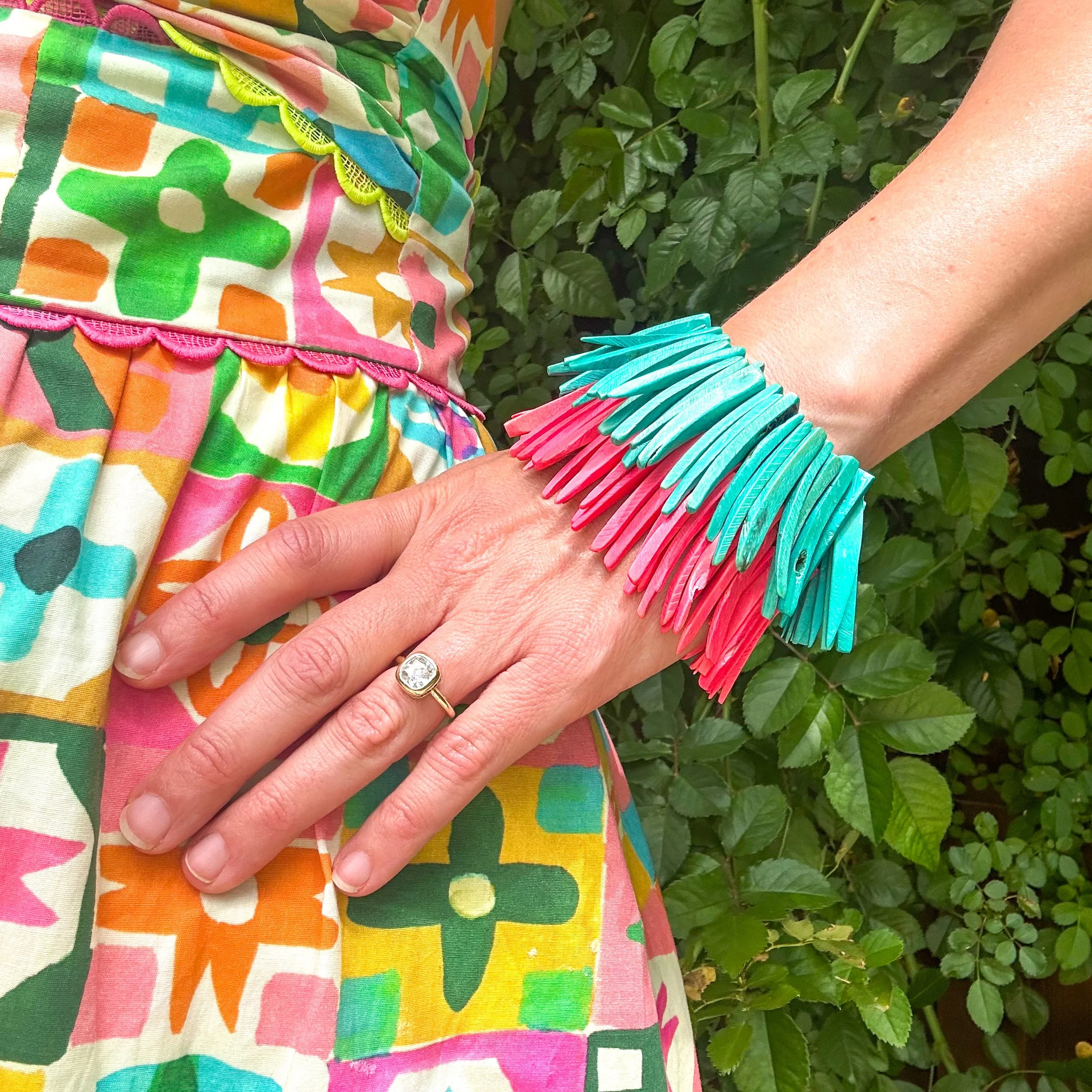 Coconut Fringe Bracelets