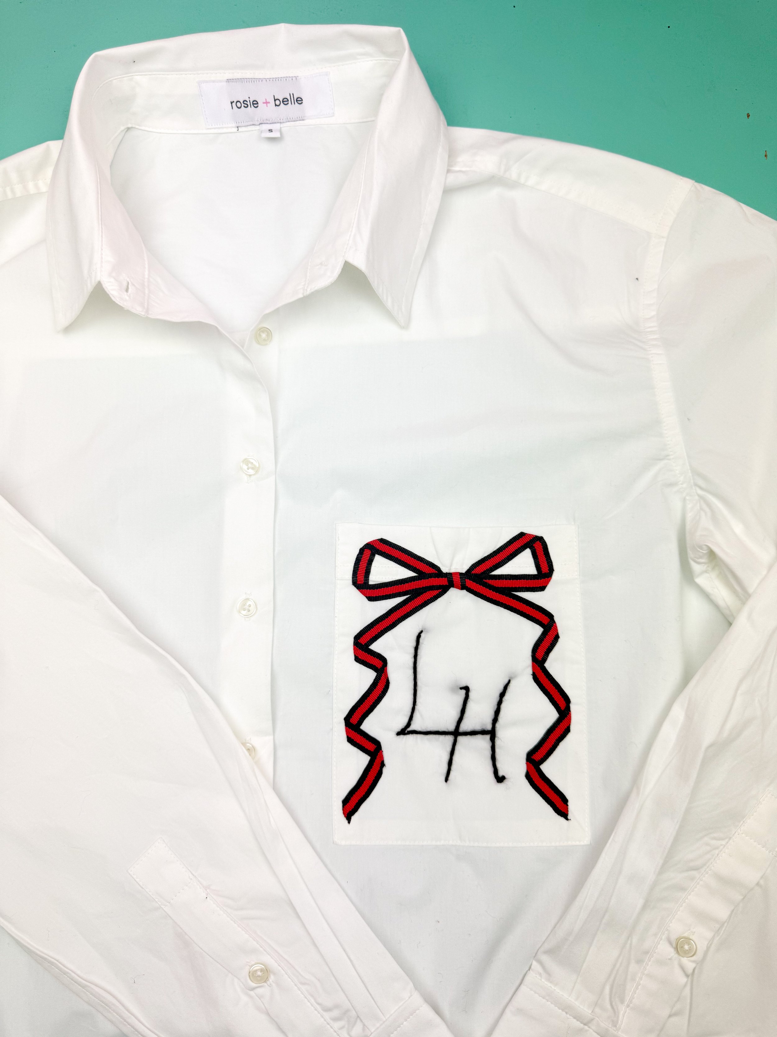 Custom Bow Button Down