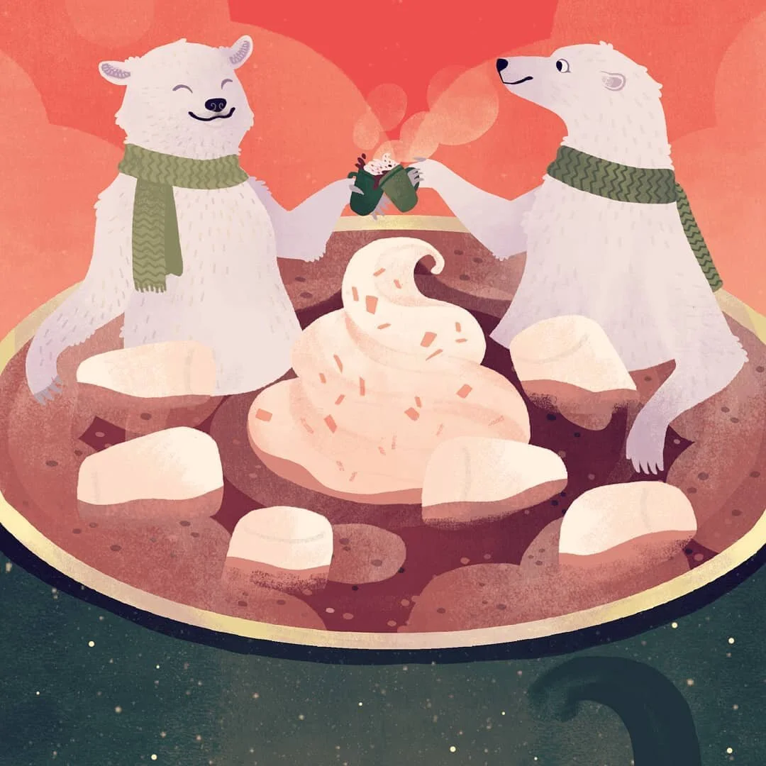 Hot Chocolate time!⁠
.⁠
.⁠
.⁠
#illustration #art #drawing #artist #digitalart #artwork #illustrator #artistsoninstagram #painting #instaart #sketchbook #graphicdesign #fanart #artoftheday #digitalillustration  #creative #watercolor #doodle #illustrat