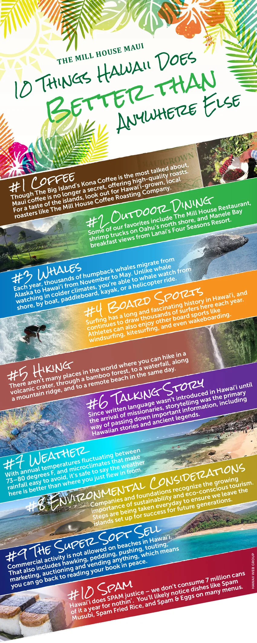 10 things hawaii does better than anywhere else infographic