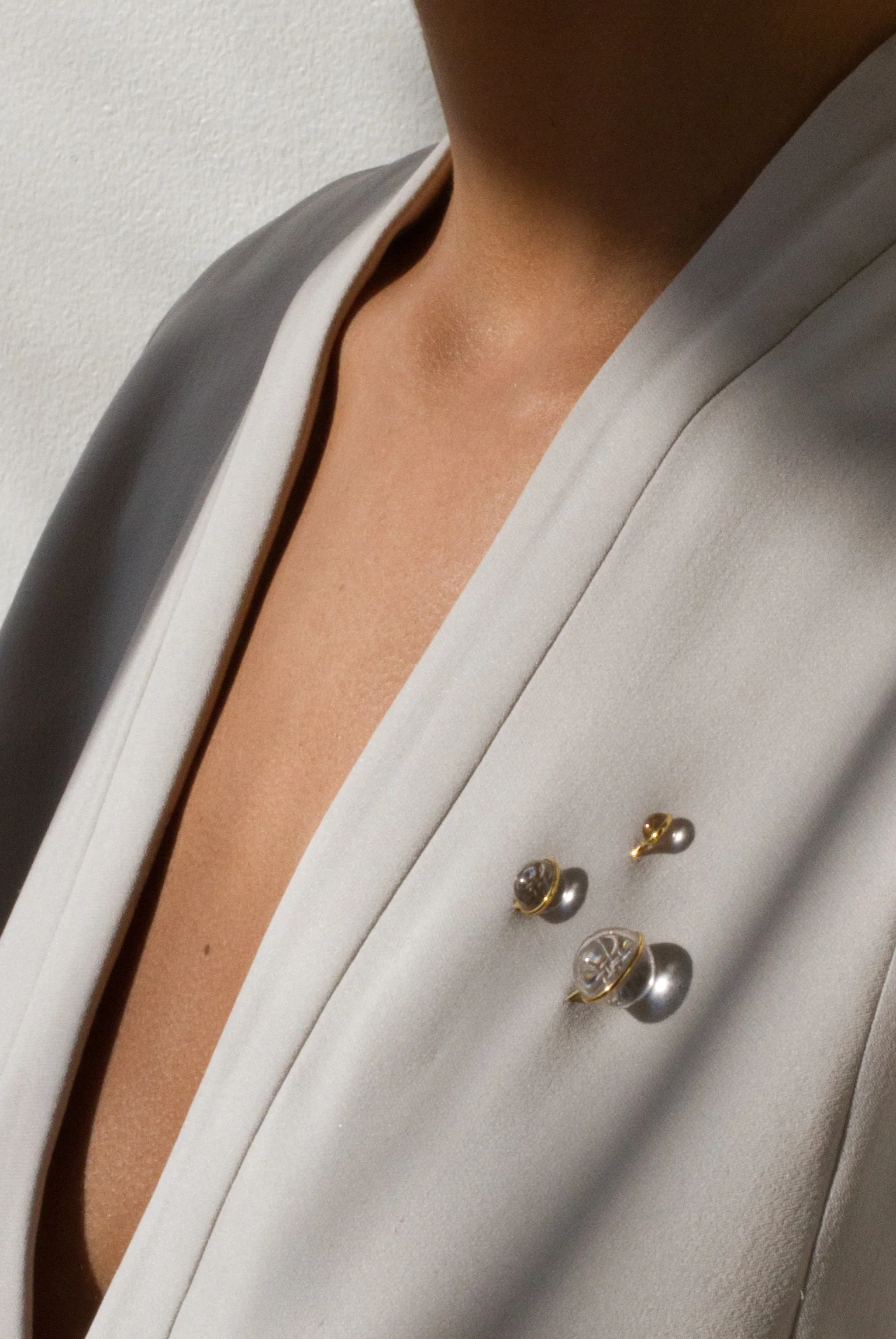 Halo Stickpins | Cyril Studio Jewelry | Photo: Cassidy Batiz