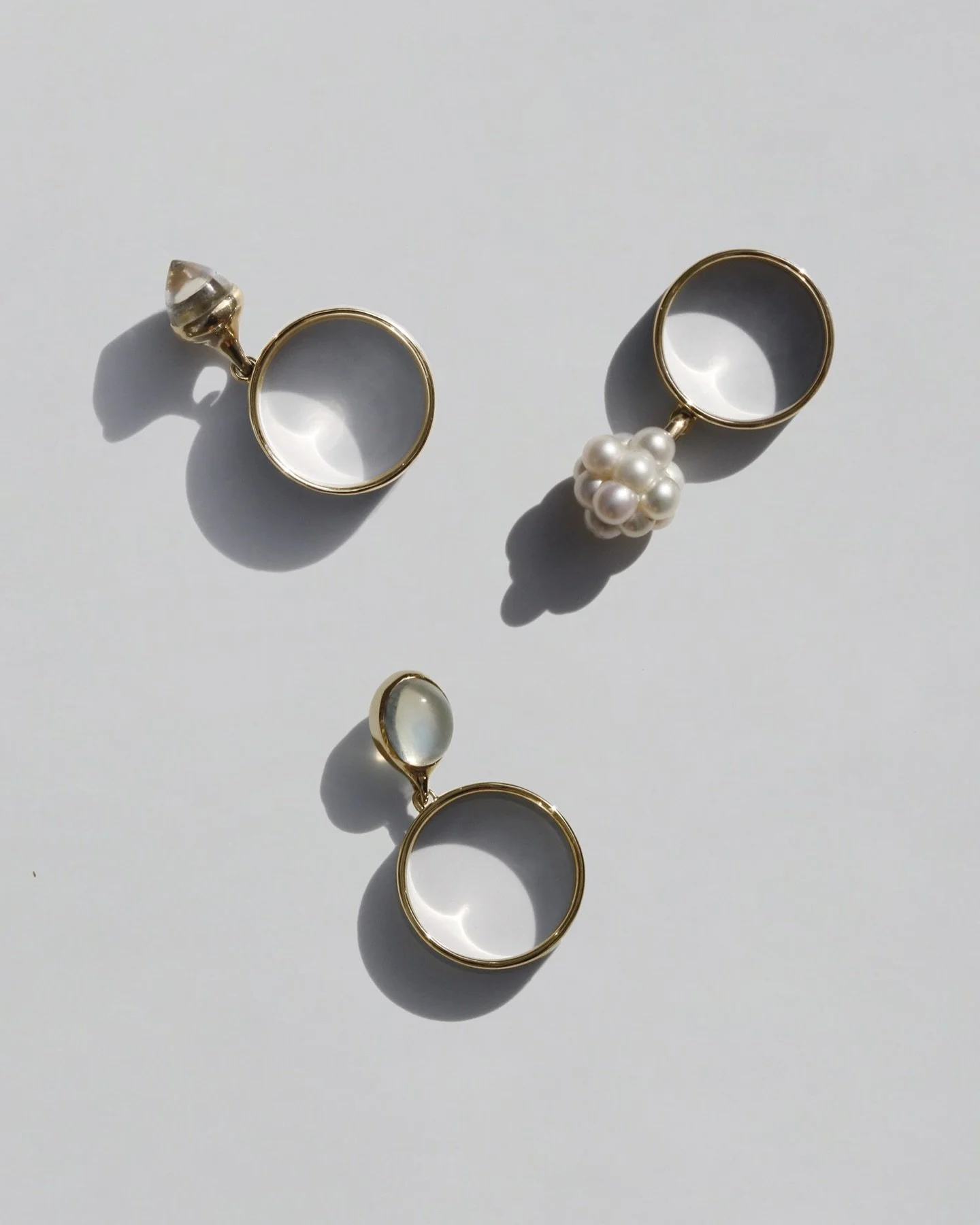 Shop Cyril Charm Rings and more on cyril-studio.com.

The Charm Rings can be worn as is or altered to hold additional charms from the collection. We&rsquo;ll happily accept it back at our studio to add more as your collection grows.

Pictured: 
1. Th