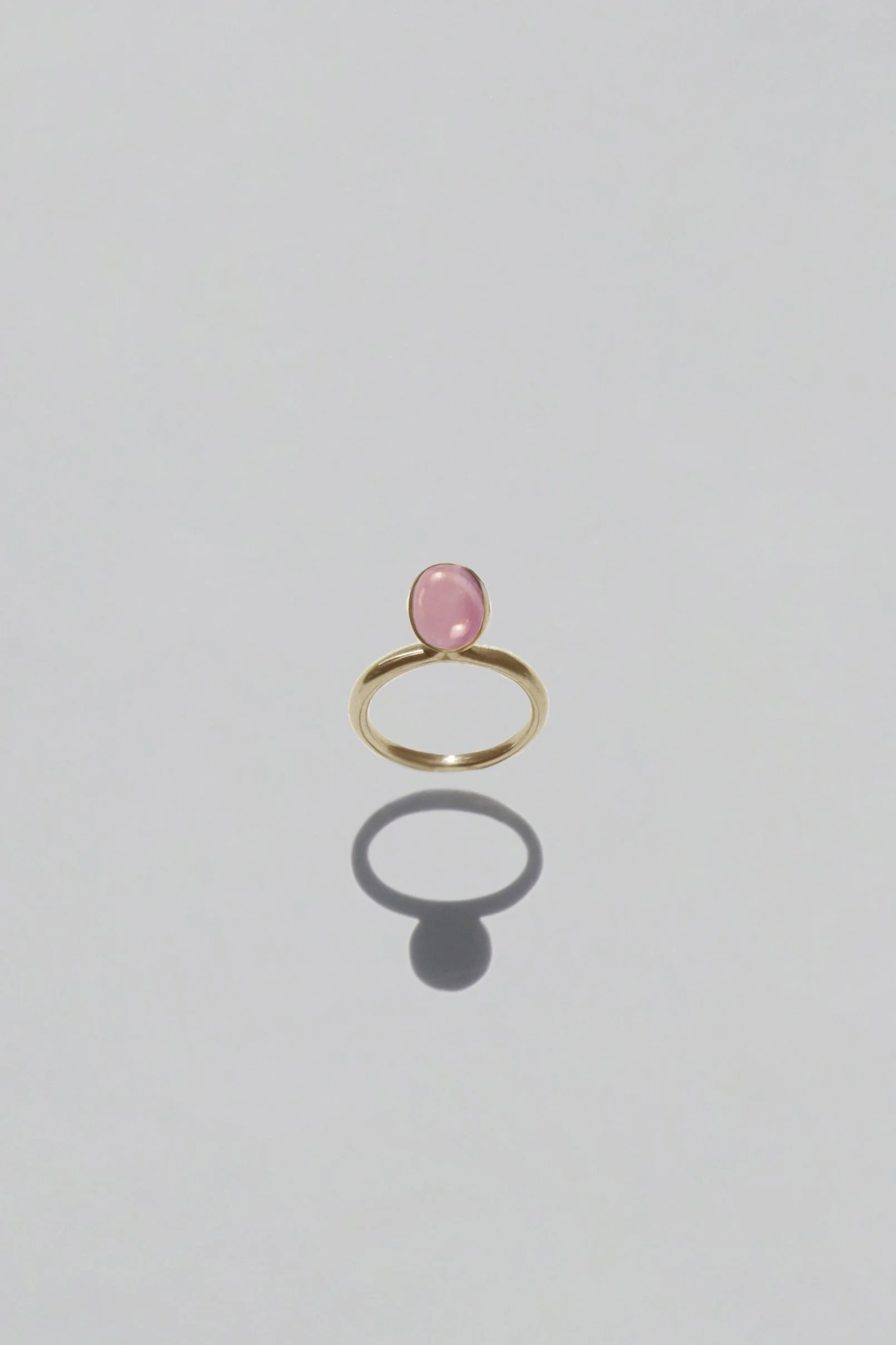 Water Tower Solitaire - Pink Opal