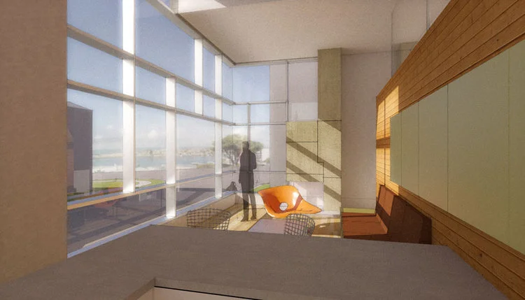 Goldenrod Rendering Orange County - Corona del Mar Newport Beach custom home residential contemporary modern design interior