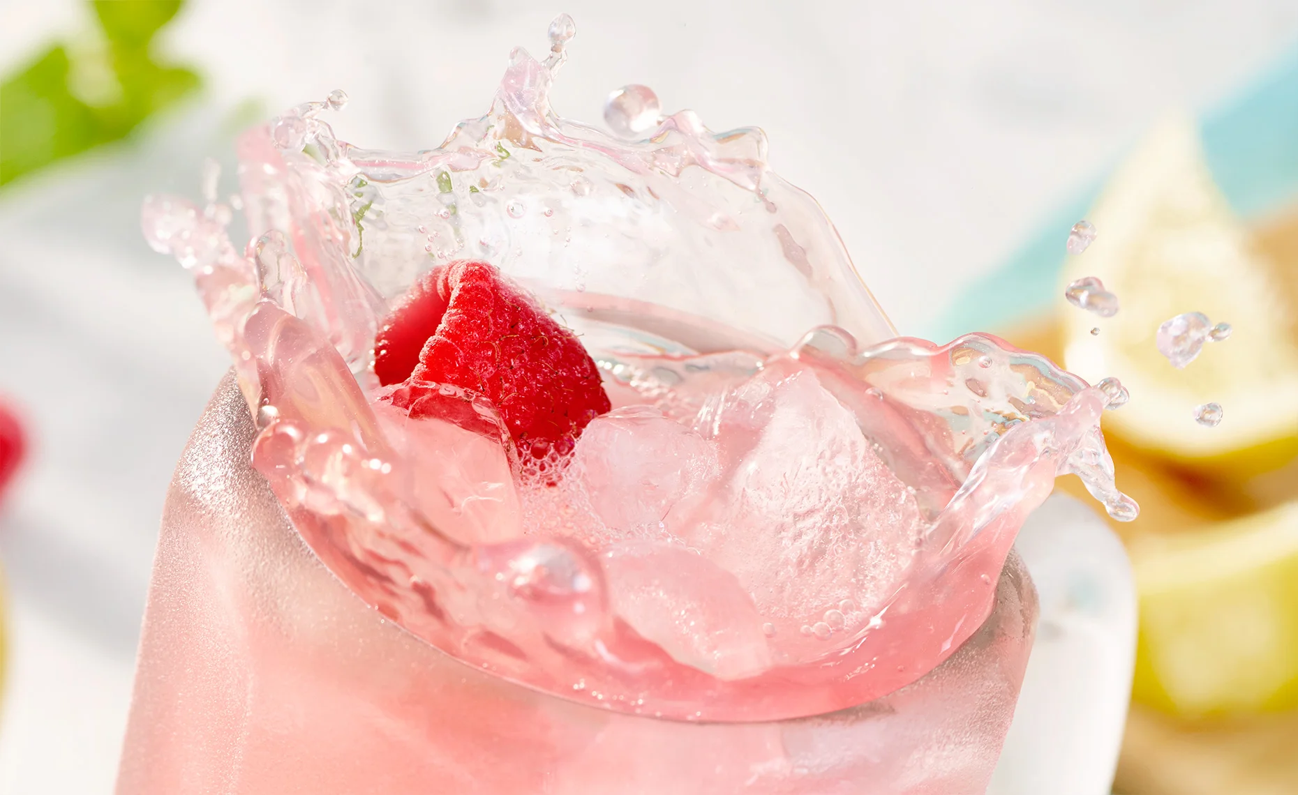 Raspberry Lemonade Splash
