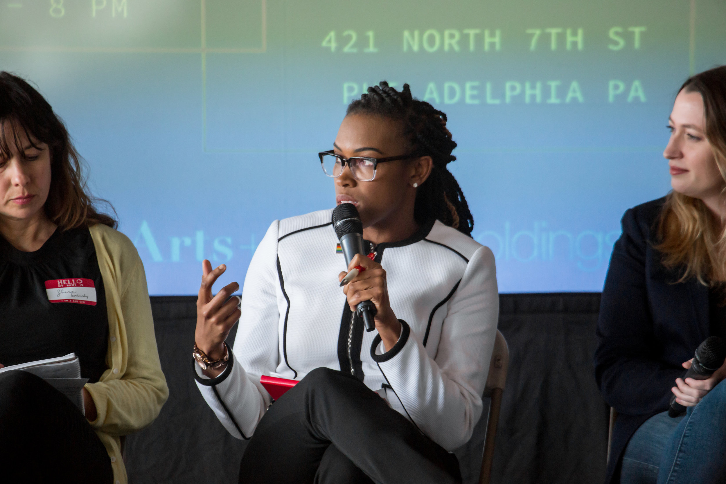  Amber Hikes, Executive Director, Office of LGBT Affairs.  Photo by Creative Outfit, Inc.  