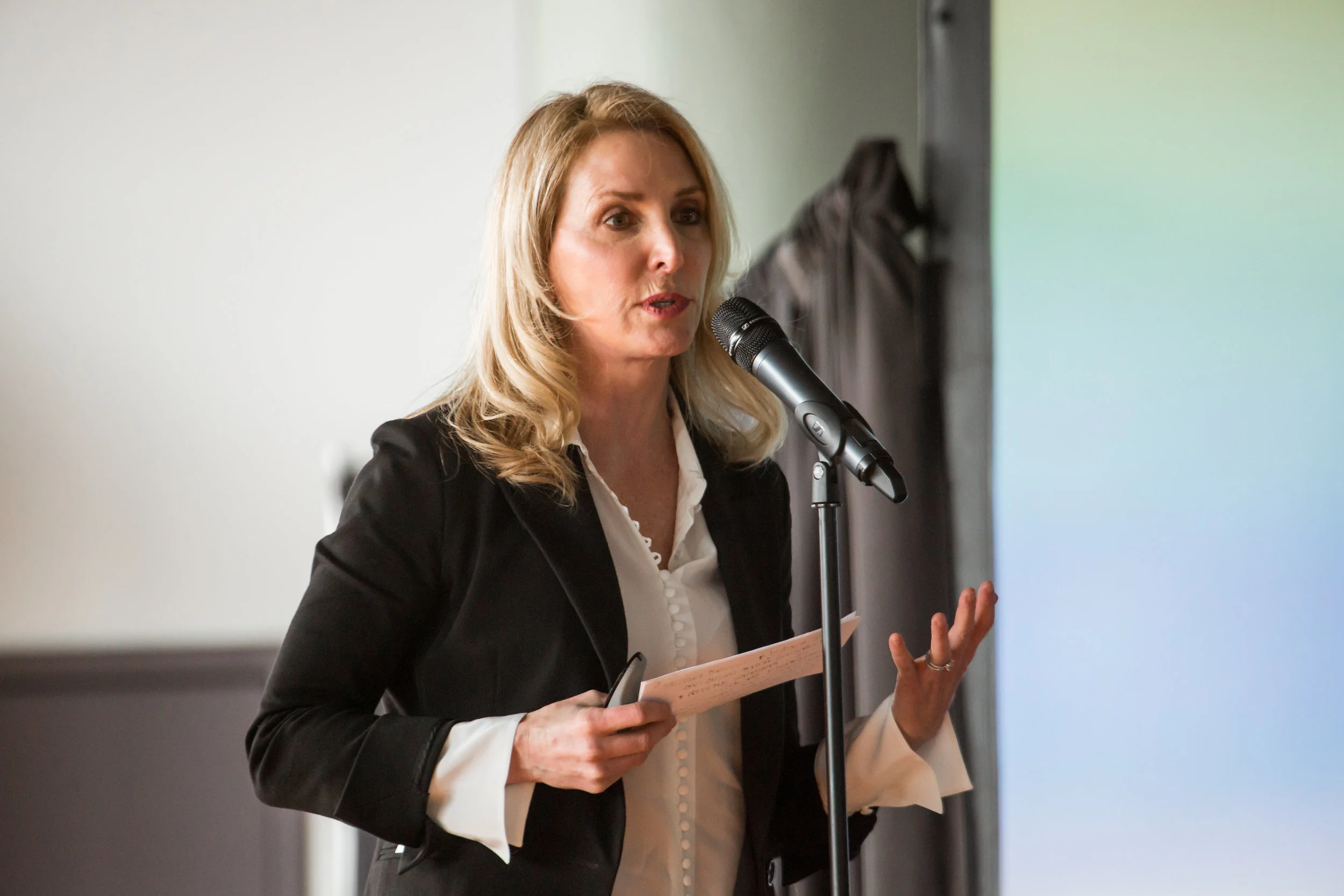Karin Copeland, Executive Director of the Arts + Business Council of Greater Philadelphia. Photo by Creative Outfit, Inc.