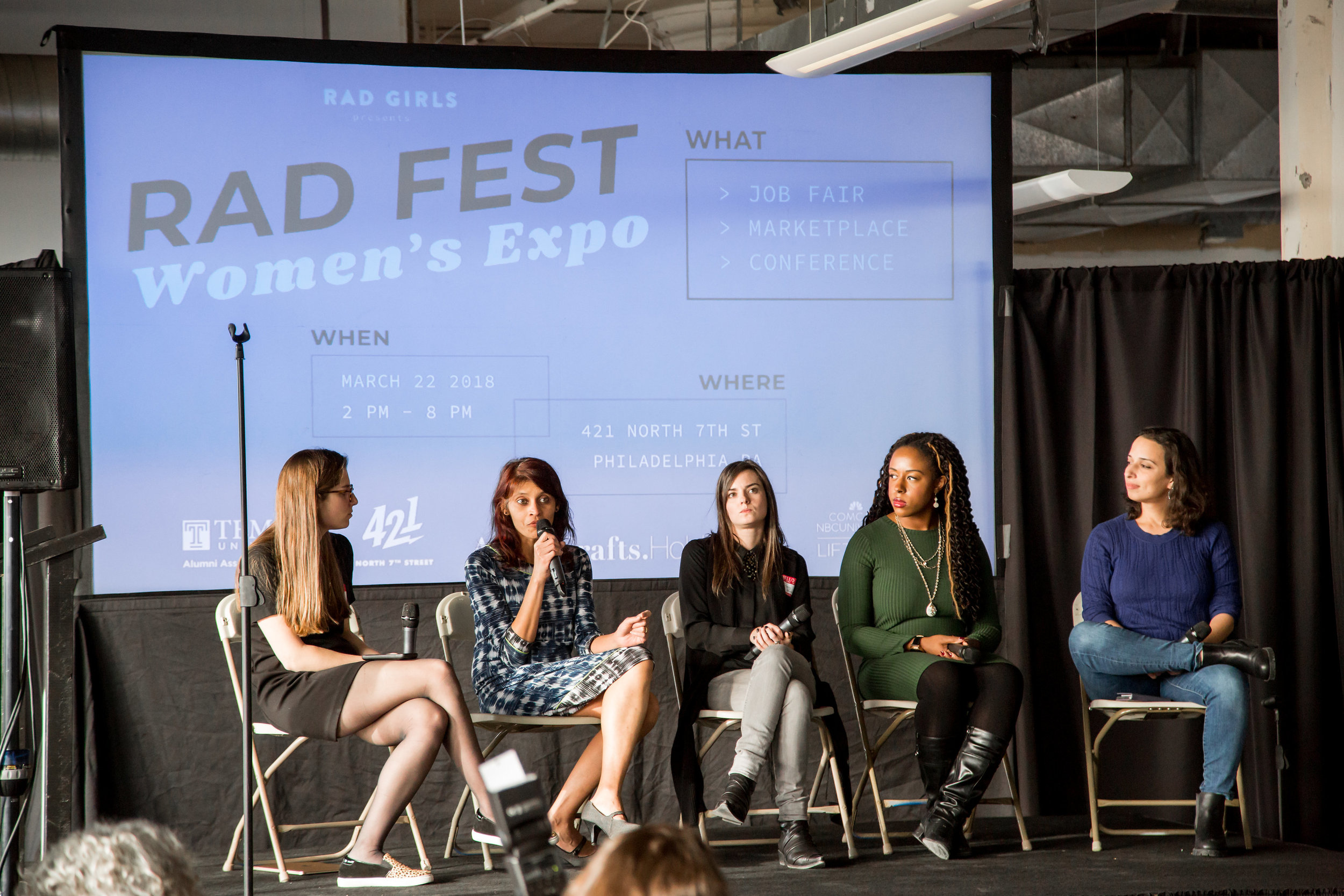  Women in Entrepreneurship: Moderated by Yuval Yarden, Director for Ecosystem Engagement at Global Entrepreneurship Network. Prasanna Krishnan, Founder of SmartyPal. Bethany Edwards, CEO of Lia Diagnostics.&nbsp;Tiffanie Stanard, CEO &amp; Founder of