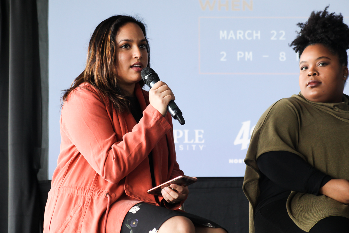  Melissa Alam and Amber Burns.  Photo by Briana Sposato/In Between Rivers  