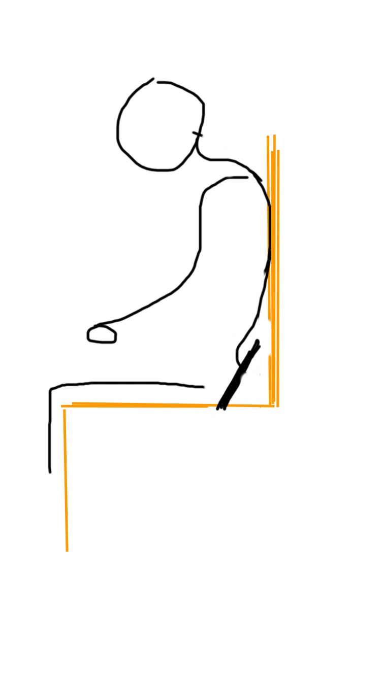 How NOT to sit in a chair