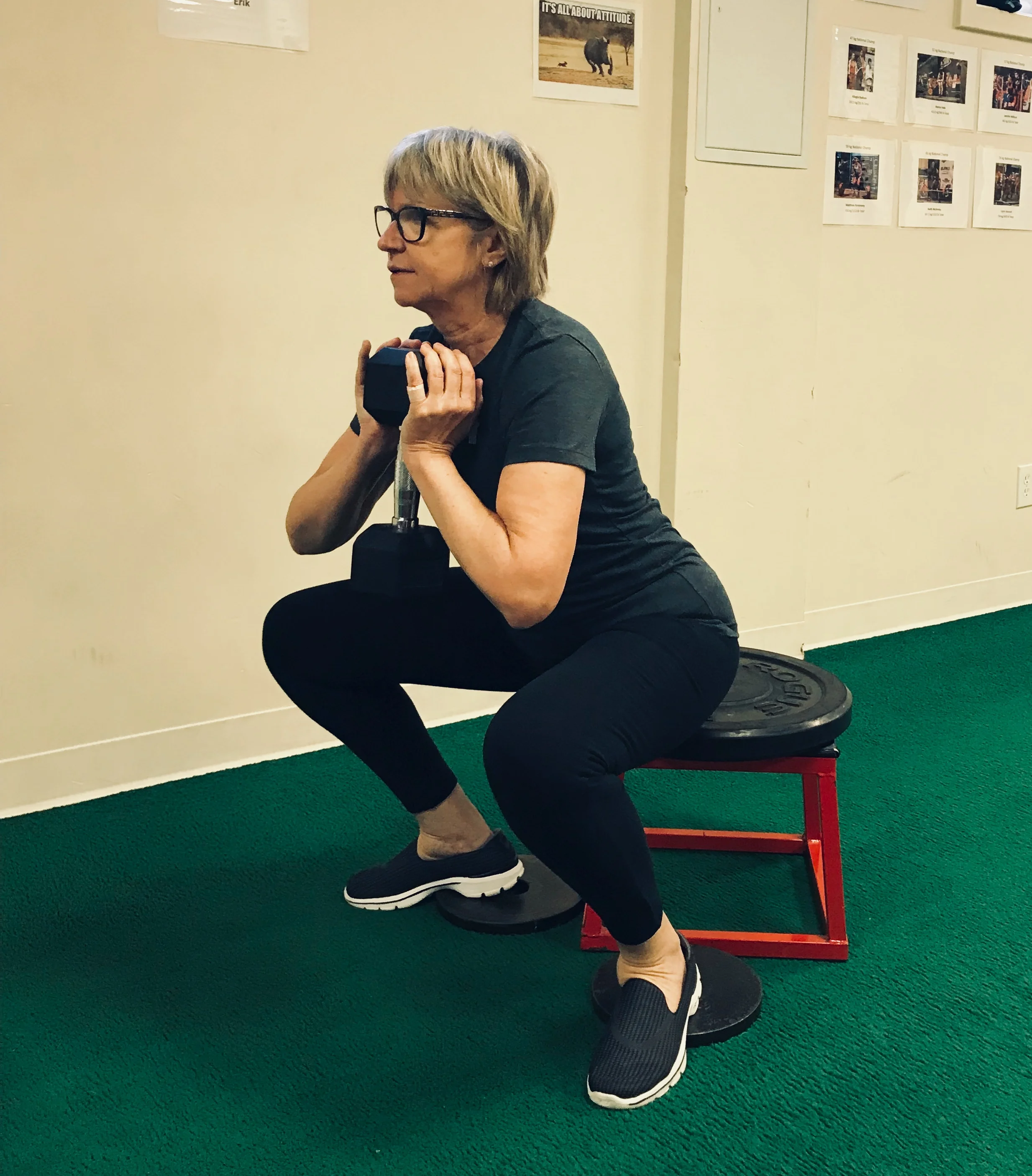 One of Linda’s many favorite exercises!