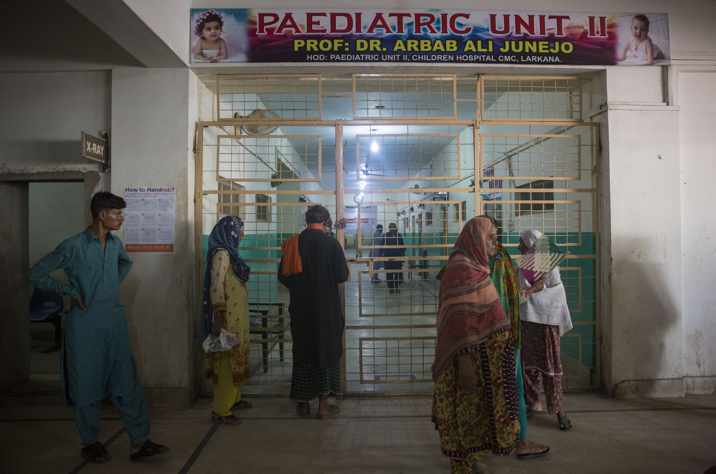  Paediatric Unit which is being used to treat children with HIV in Sheikh Zaid Hospital on July 26, 2019 in Larkana, Sind, Pakistan. 