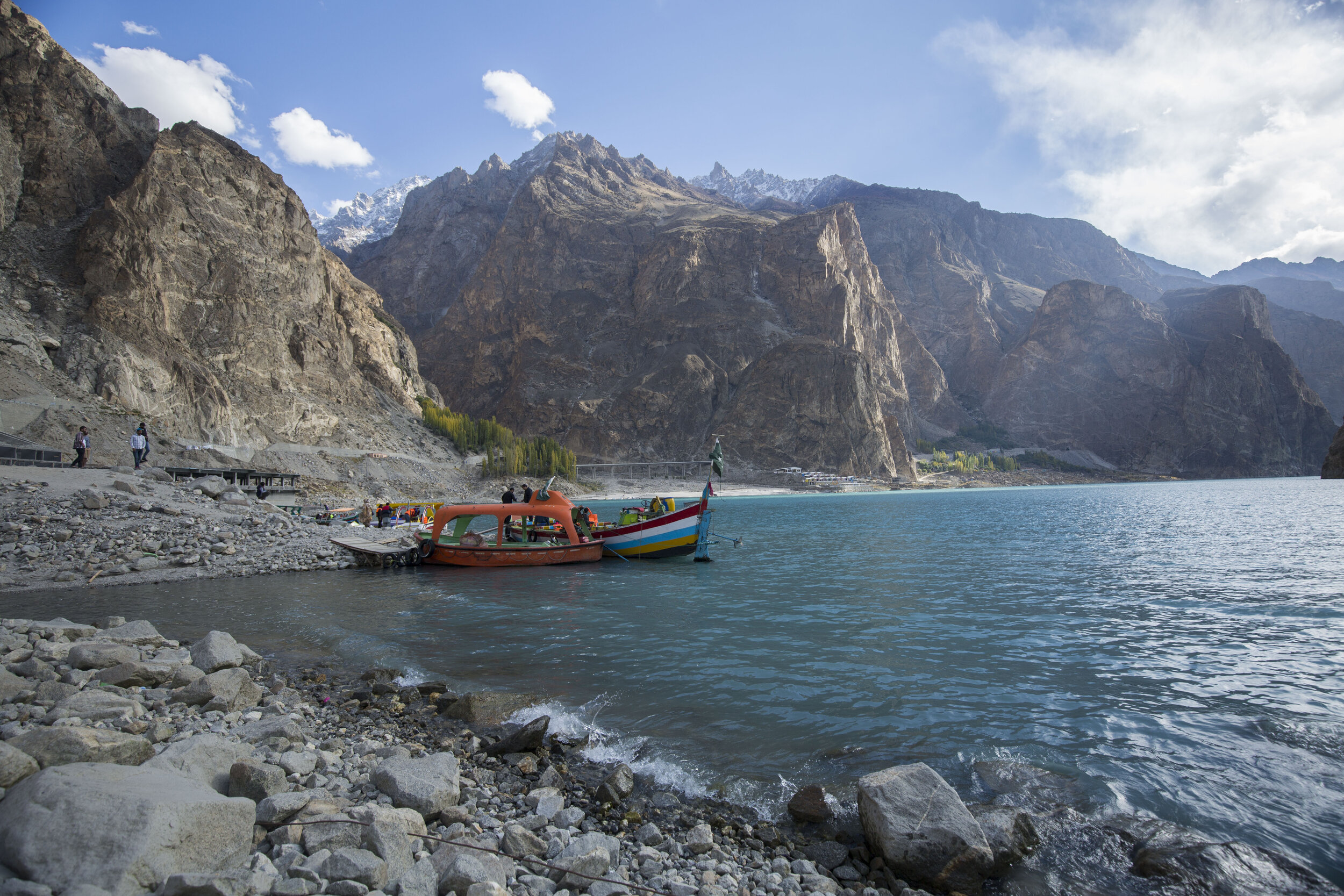  Attabad lake has extremely poor internet access despite being a major tourist attraction. "We have breathtaking views with literally breathtaking internet," a local resident. 
