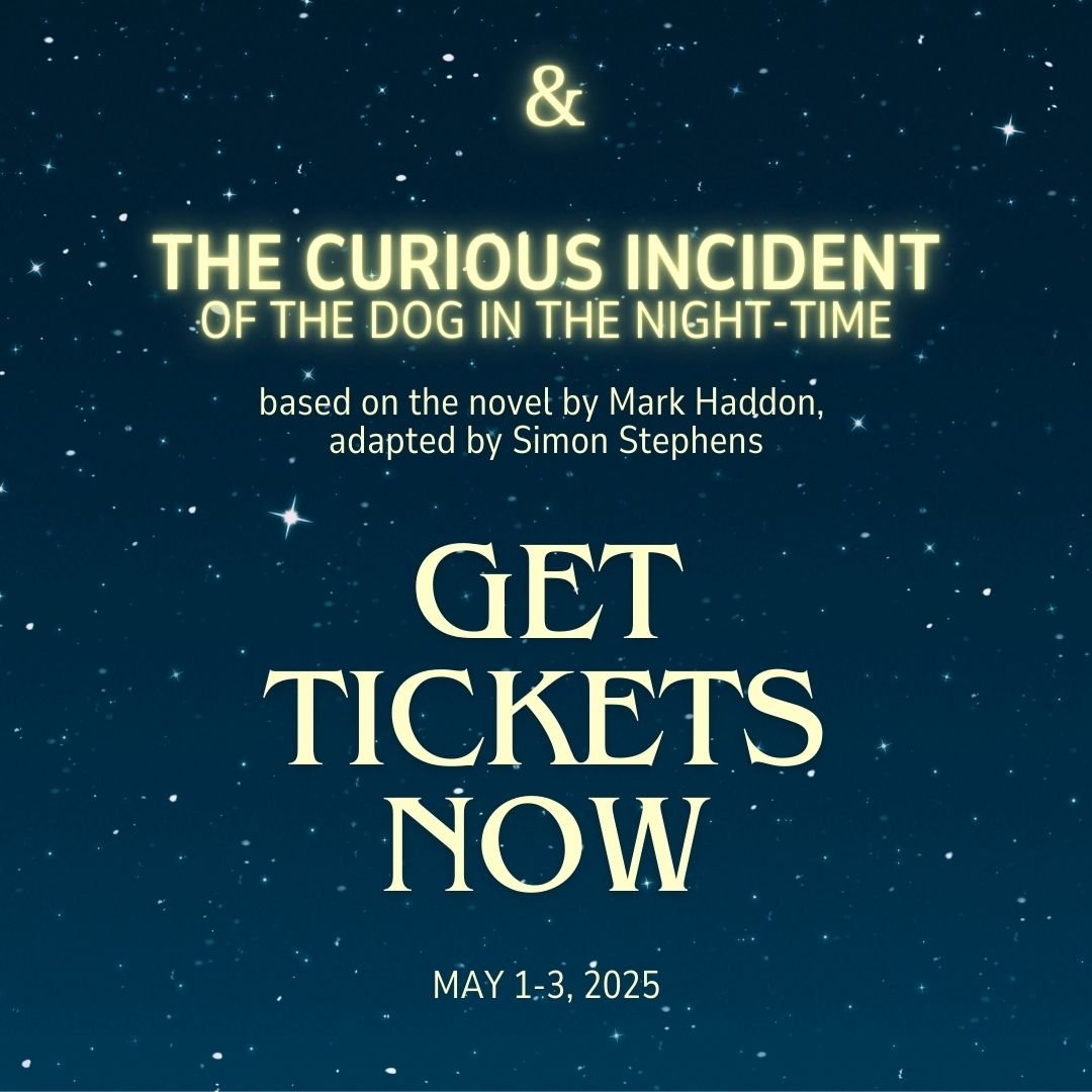 *TICKETS NOW AVAILABLE* for THE CURIOUS INCIDENT OF THE DOG IN THE NIGHT-TIME.

Ampersand's Spring play is presented in the Love Jennison Family Theatre at St. Catherine's School on May 1, 2, and 3. Box office link in bio.

THE CURIOUS INCIDENT OF TH