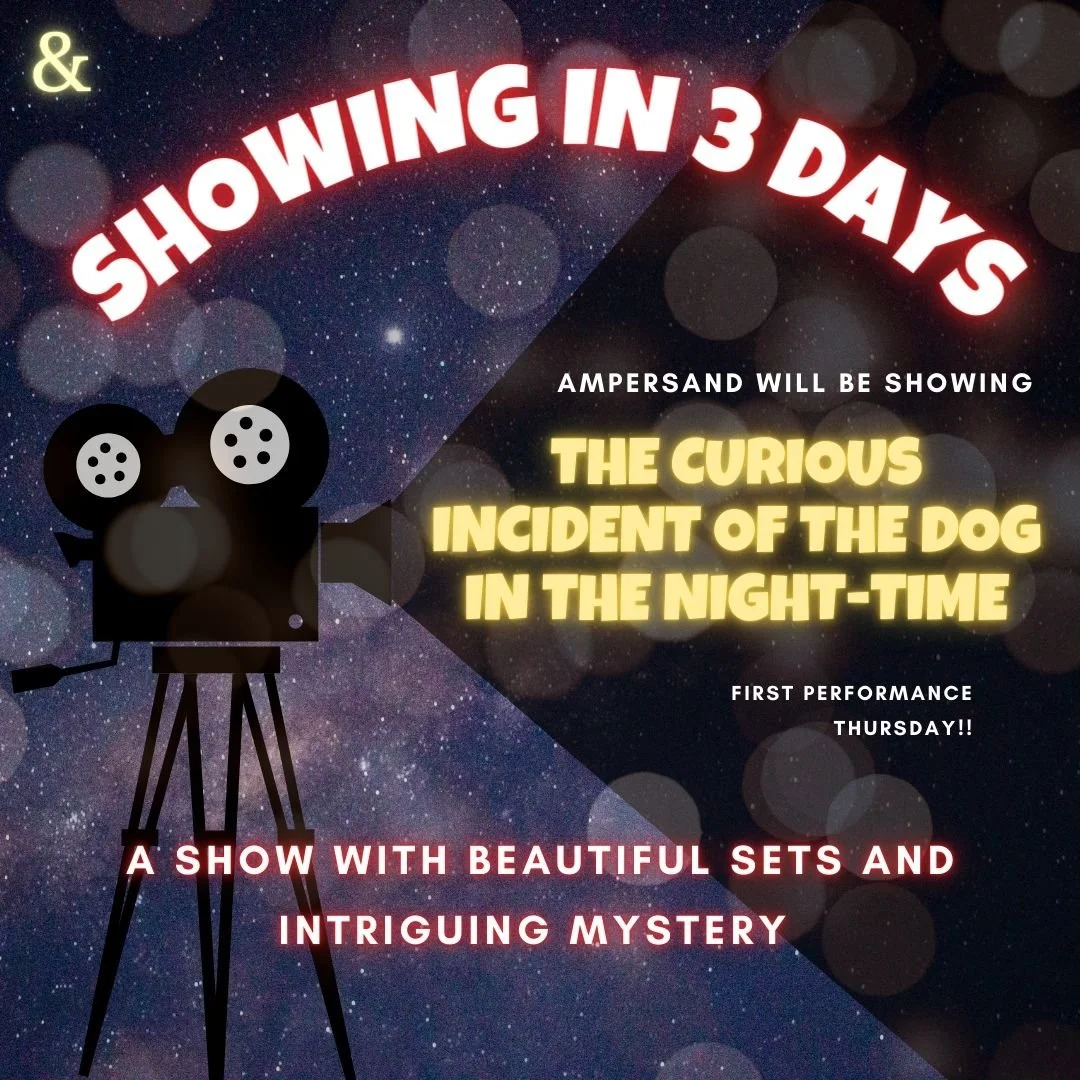 *TICKETS NOW AVAILABLE* for THE CURIOUS INCIDENT OF THE DOG IN THE NIGHT-TIME.

Ampersand's Spring play is presented in the Love Jennison Family Theatre at St. Catherine's School on May 1, 2, and 3. Box office link in bio.

THE CURIOUS INCIDENT OF TH
