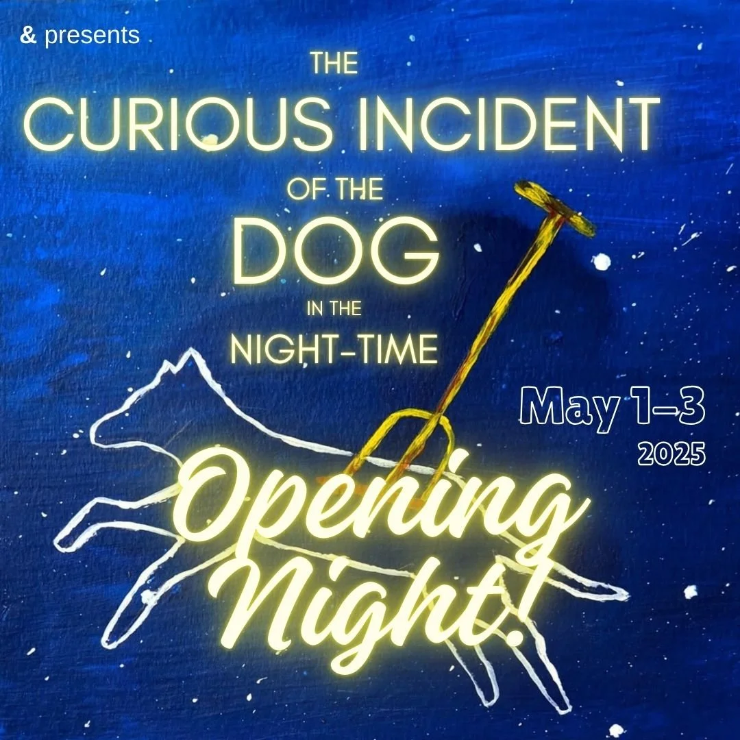 THE CURIOUS INCIDENT OF THE DOG IN THE NIGHT-TIME opens *TONIGHT*

Ampersand's Spring play is presented in the Love Jennison Family Theatre at St. Catherine's School on May 1, 2, and 3. Box office link in bio.

THE CURIOUS INCIDENT OF THE DOG IN THE 