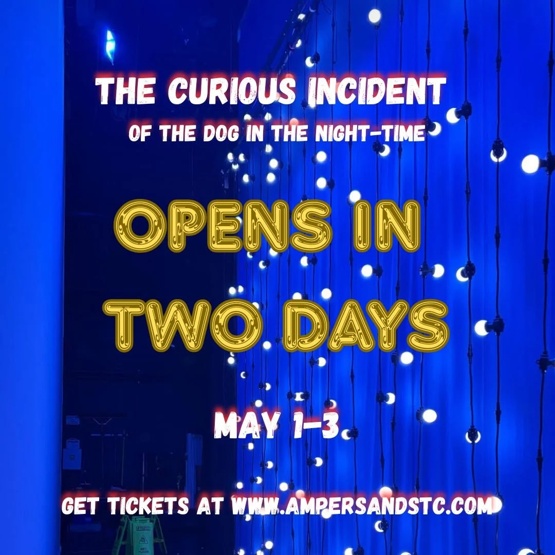 *TICKETS NOW AVAILABLE* for THE CURIOUS INCIDENT OF THE DOG IN THE NIGHT-TIME.

Ampersand's Spring play is presented in the Love Jennison Family Theatre at St. Catherine's School on May 1, 2, and 3. Box office link in bio.

THE CURIOUS INCIDENT OF TH