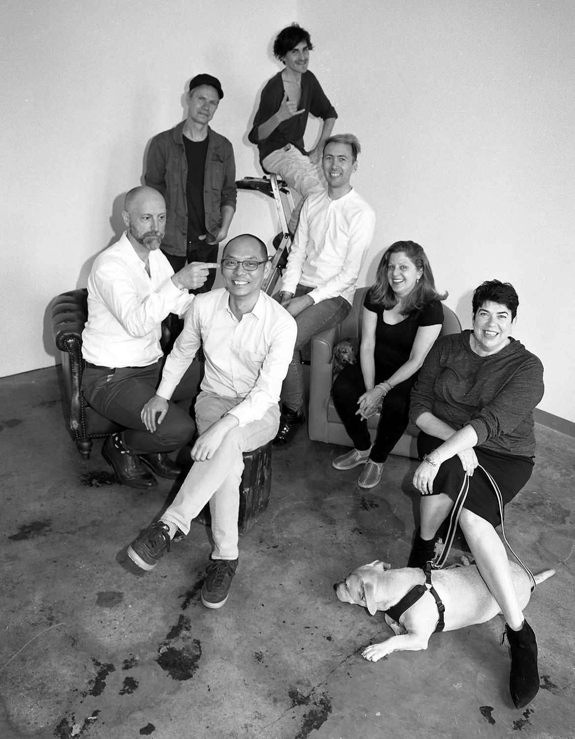 "Bushwick Chronicle – Gallerists" Photography © Meryl Meisler 2016