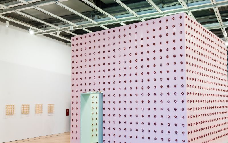 Pope.L aka William Pope.L , Claim (Whitney Version), 2017 , Whitney Museum of American Art, New York . Courtesy Mitchell-Innes & Nash, New York. Photo: Matthew Carasella.