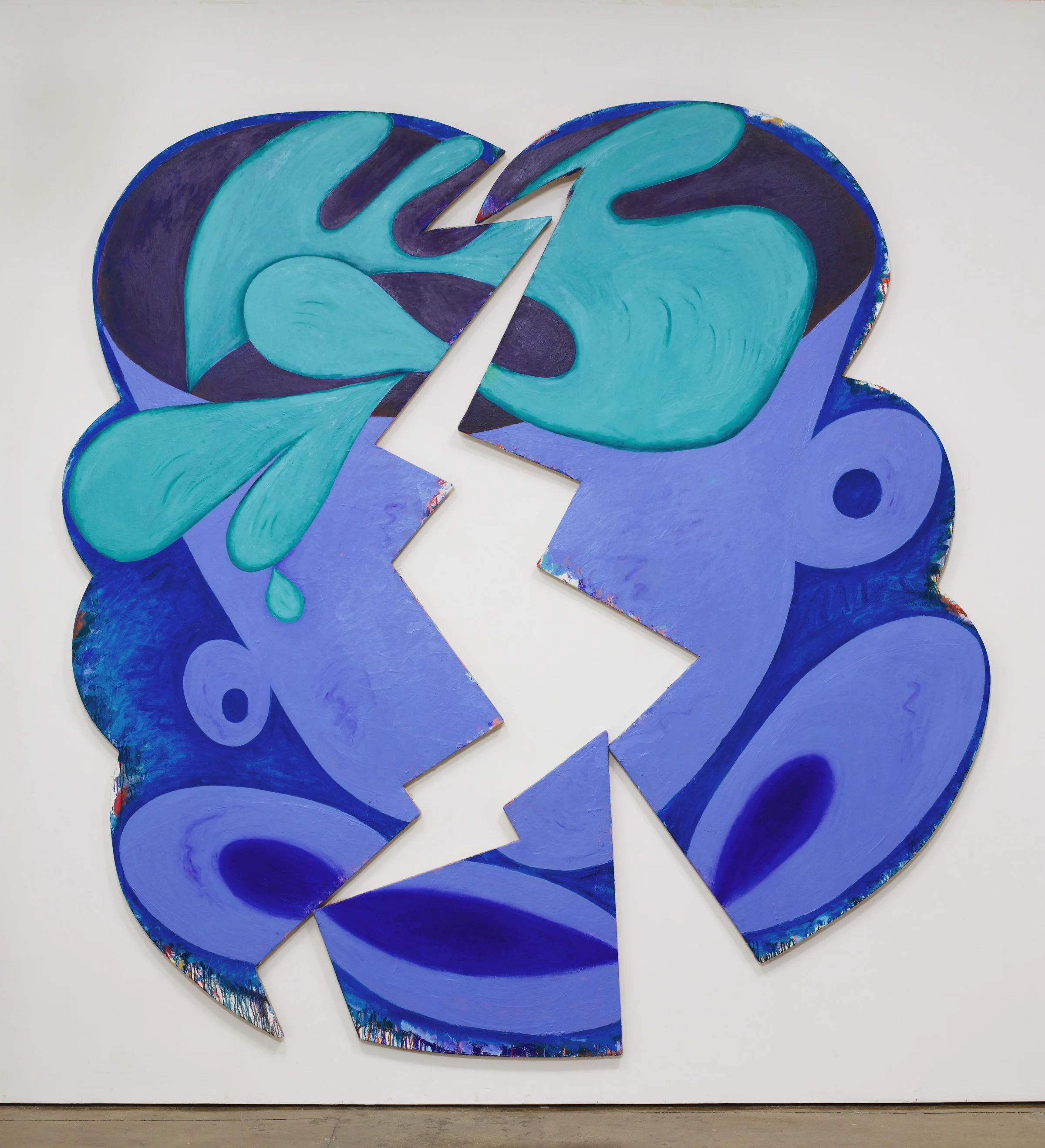 Elizabeth Murray , Wake Up, 1981 , Oil on canvas , Pace Gallery. Photo: Ellen Labenski.