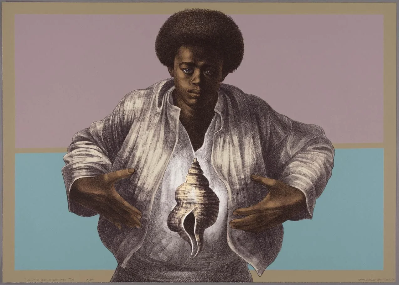 Charles White’s ‘Sound of Silence’ (1978) PHOTO: THE CHARLES WHITE ARCHIVES INC./