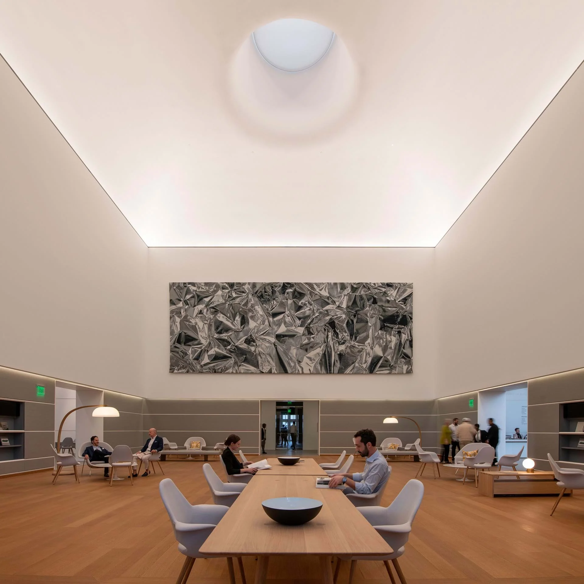 The Norton Museum of Art’s Great Hall. Photo: Foster + Partners.