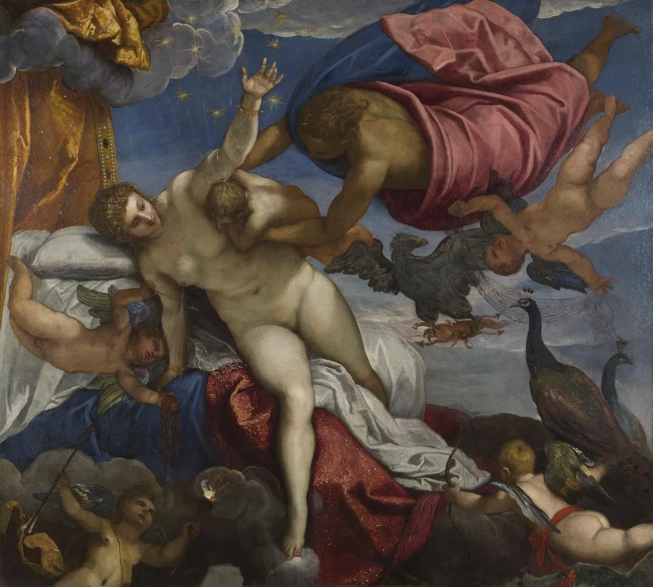 Tintoretto’s ‘The Origin of the Milky Way’ (c. 1577/79) PHOTO: THE NATIONAL GALLERY, LONDON